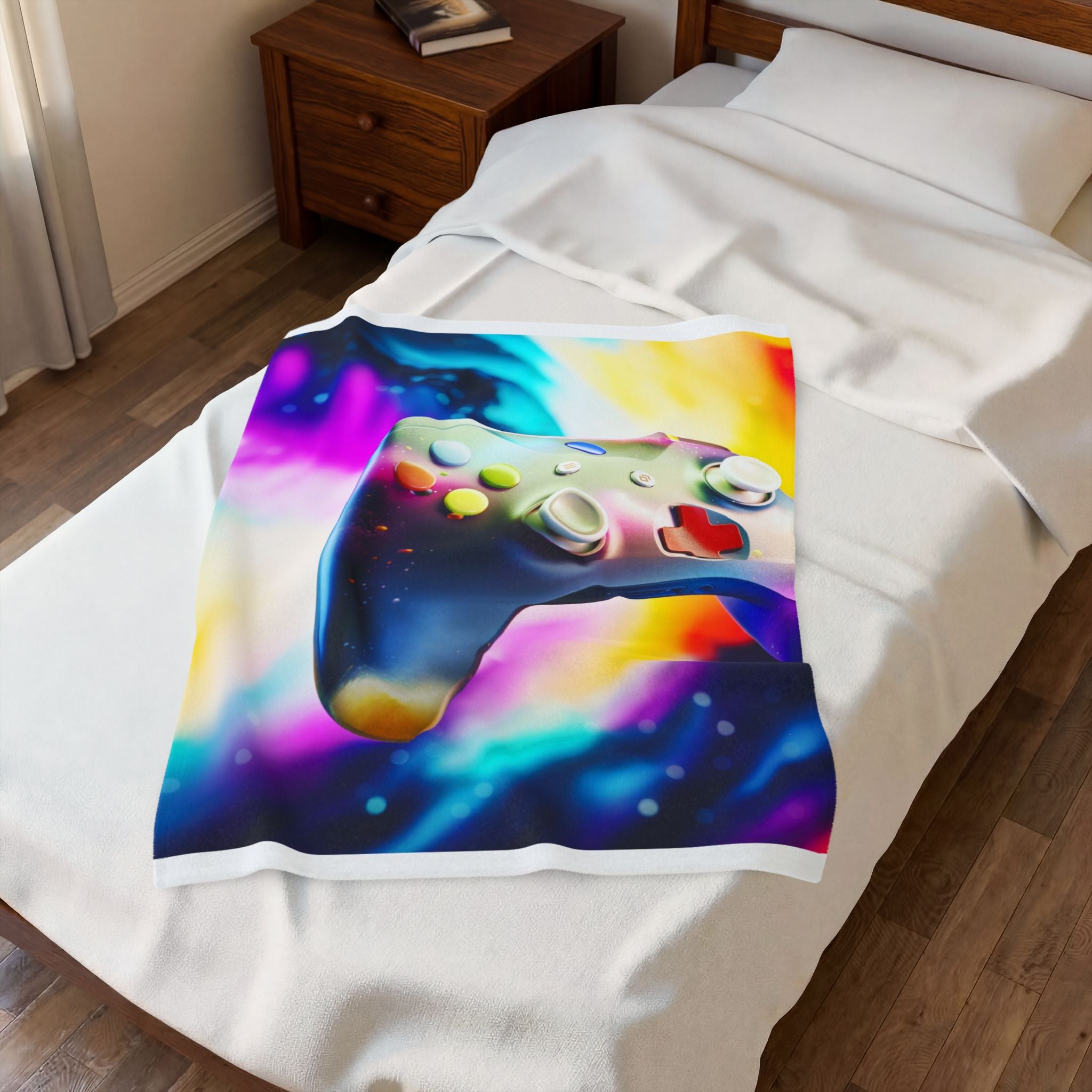 Video Game Velveteen Plush Blanket