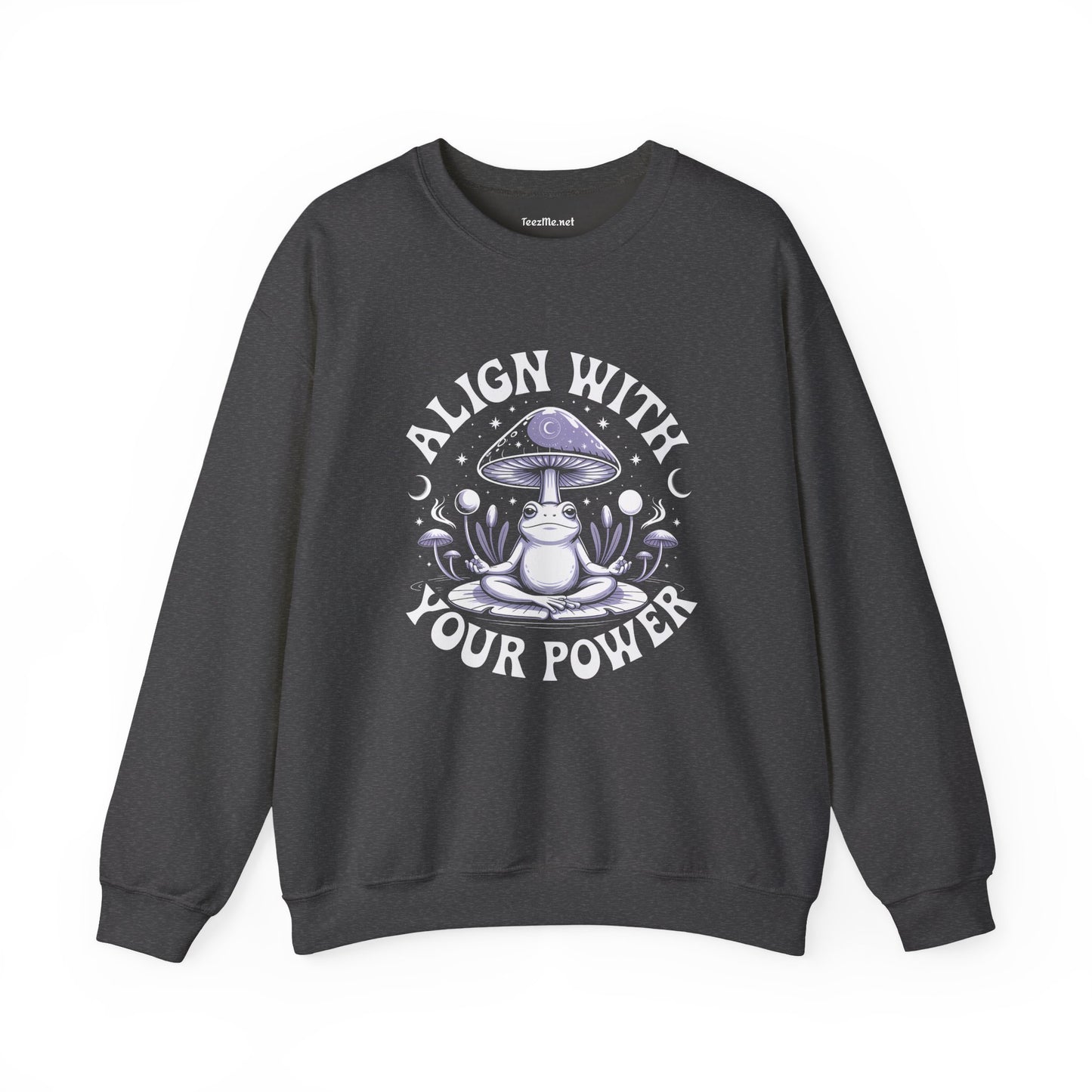 Align With Your Power Frog Unisex Heavy Blend™ Crewneck Sweatshirt