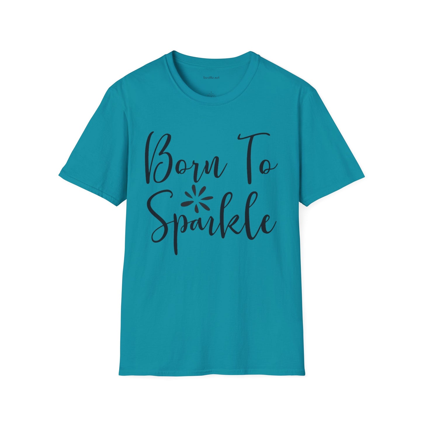 Born to Sparkle Unisex Softstyle T-Shirt 100% Cotton Graphic