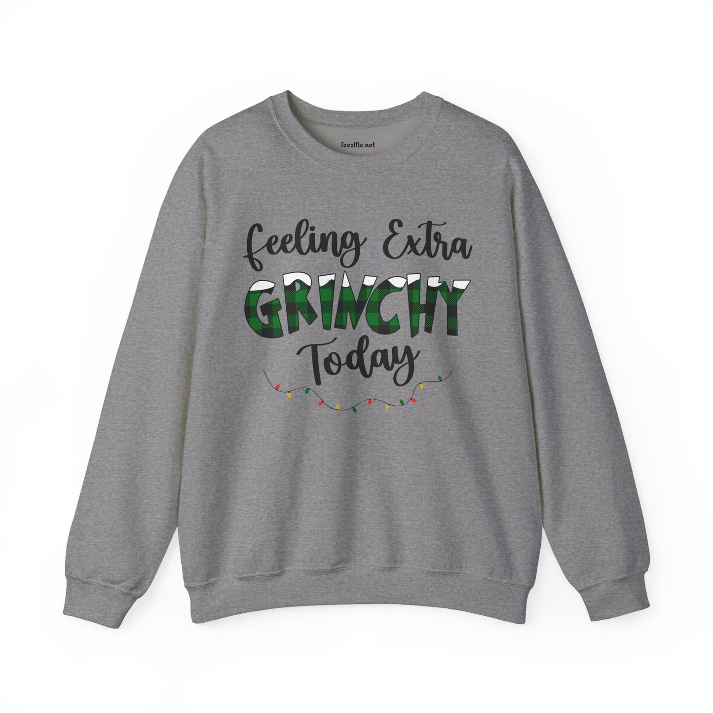 Feeling Extra Grinchy Unisex Heavy Blend™ Crewneck Sweatshirt