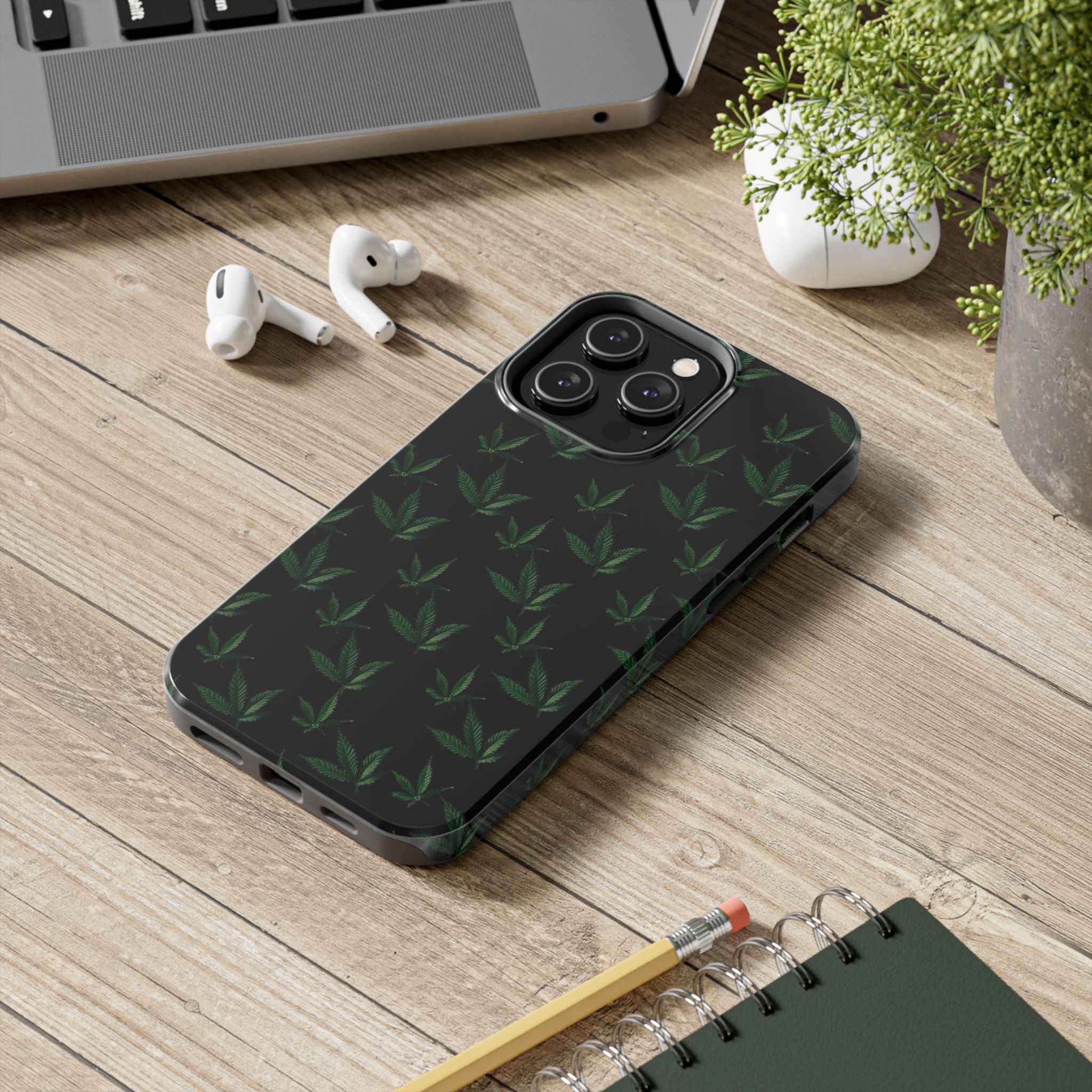 Weed Greed #420 Cell Phone Case Tough Phone Cases