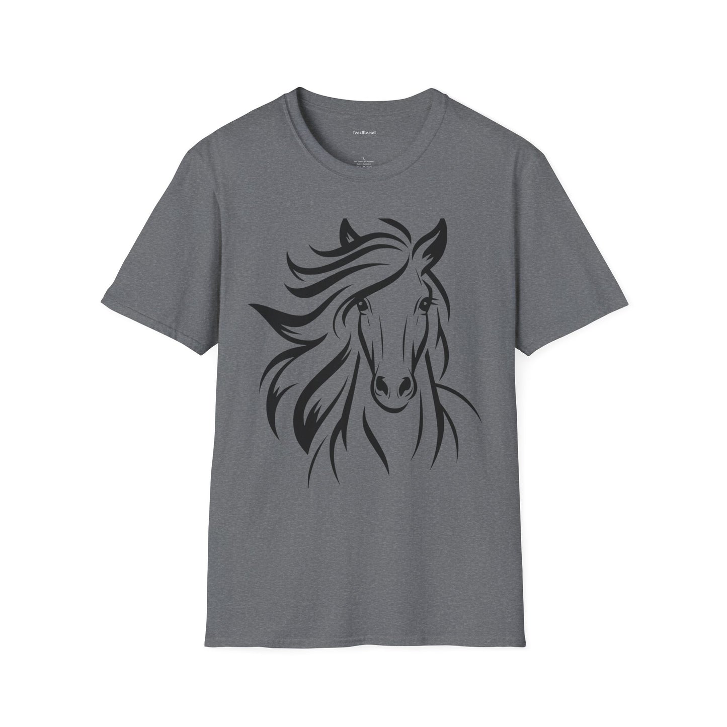 Spirit Horse 1 - Unisex Softstyle T-Shirt 100% Cotton Graphic