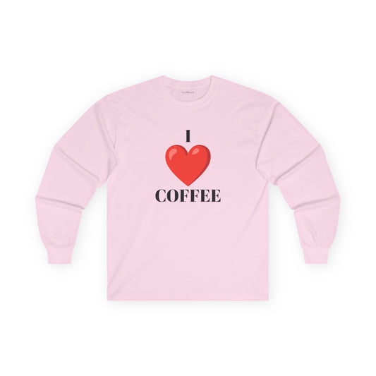 I love coffee - Unisex Ultra Cotton Long Sleeve Tee