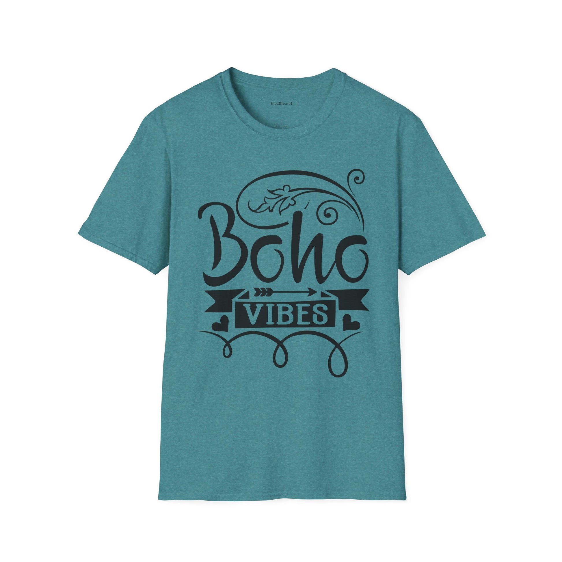 BOHO Vibes 04 Unisex Soft Style T-Shirt 100% Cotton Graphic