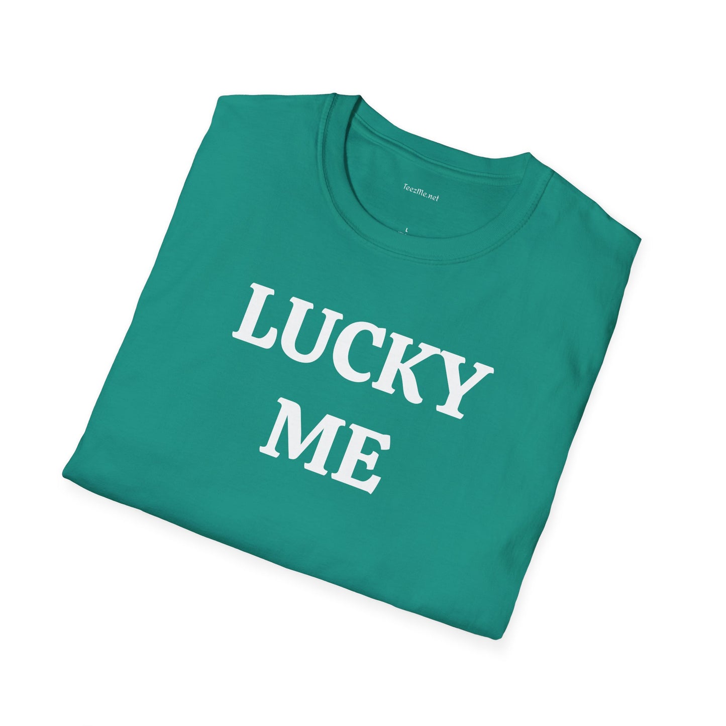 LUCKY ME - Unisex Softstyle T-Shirt 100% Cotton Graphic