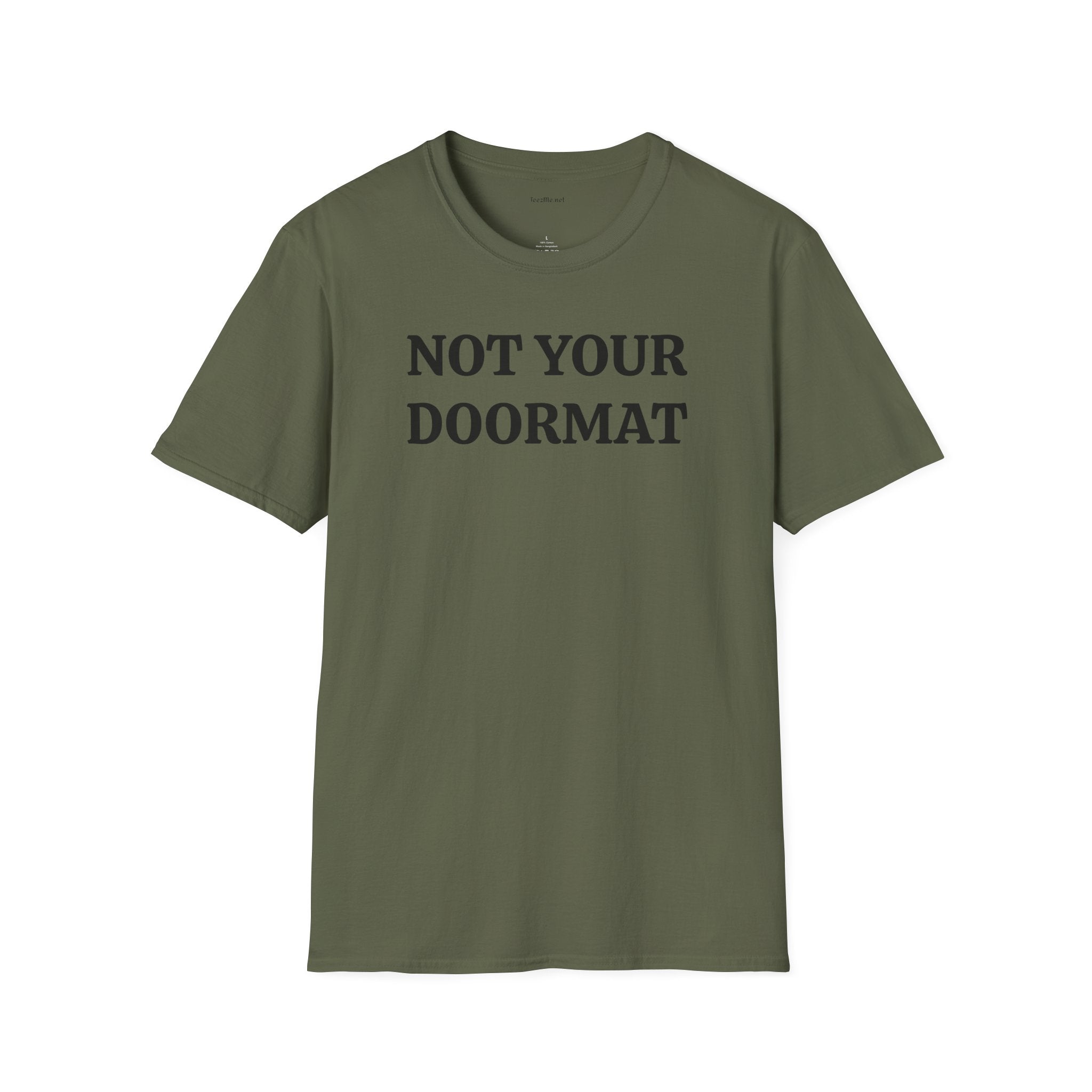 Not Your Doormat - Unisex Softstyle T-Shirt 100% Cotton Graphic