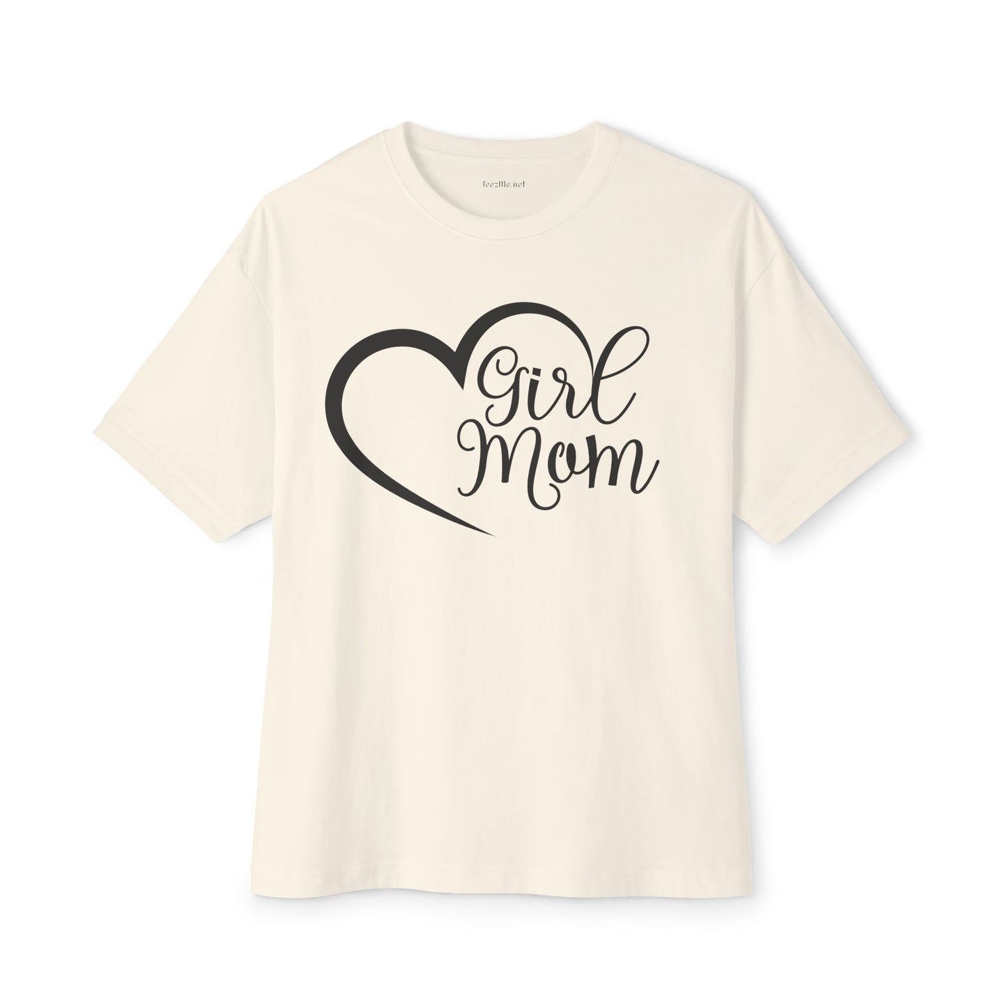 Girl Mom Unisex Oversized Boxy Tee