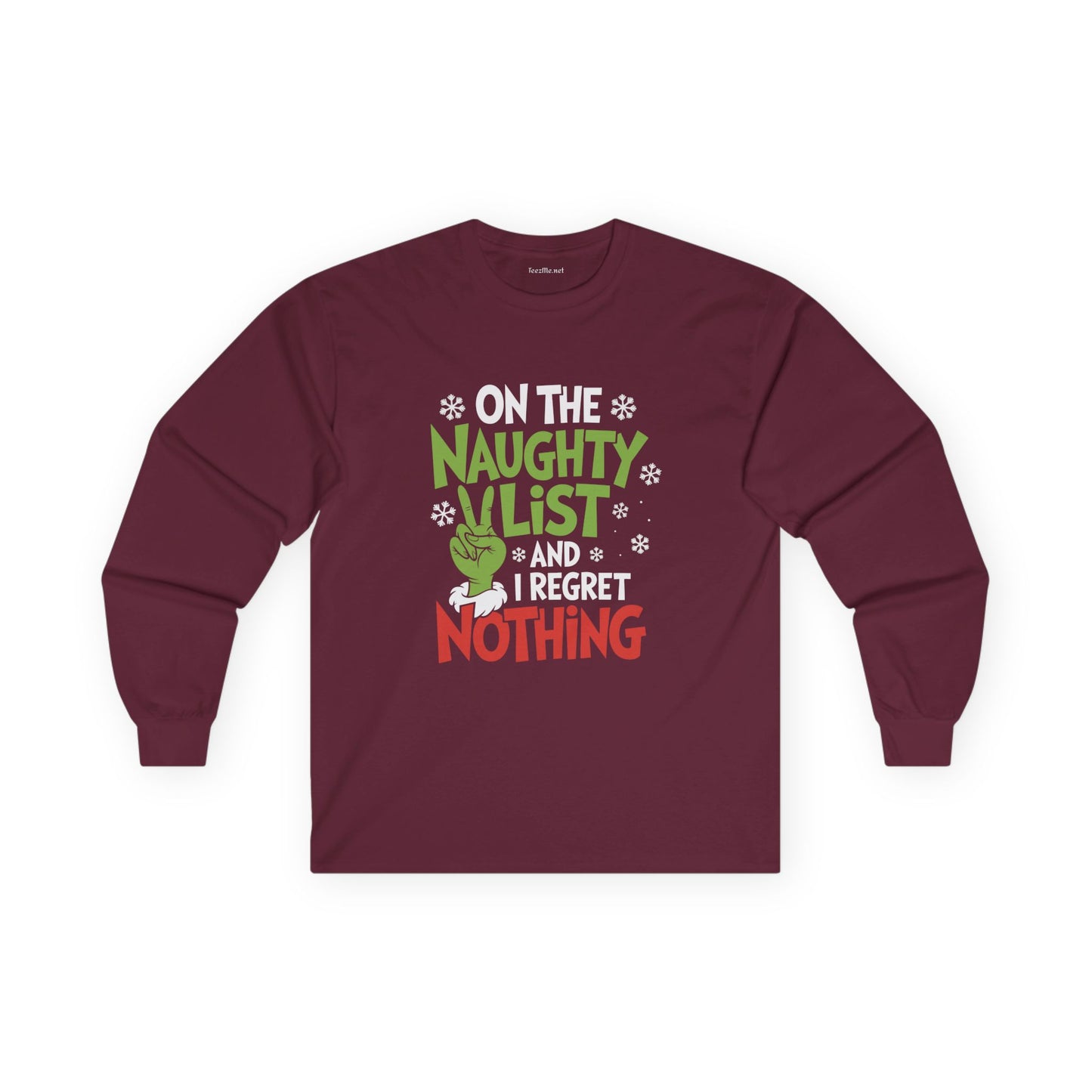 On The Naughty List Unisex Ultra Cotton Long Sleeve Tee