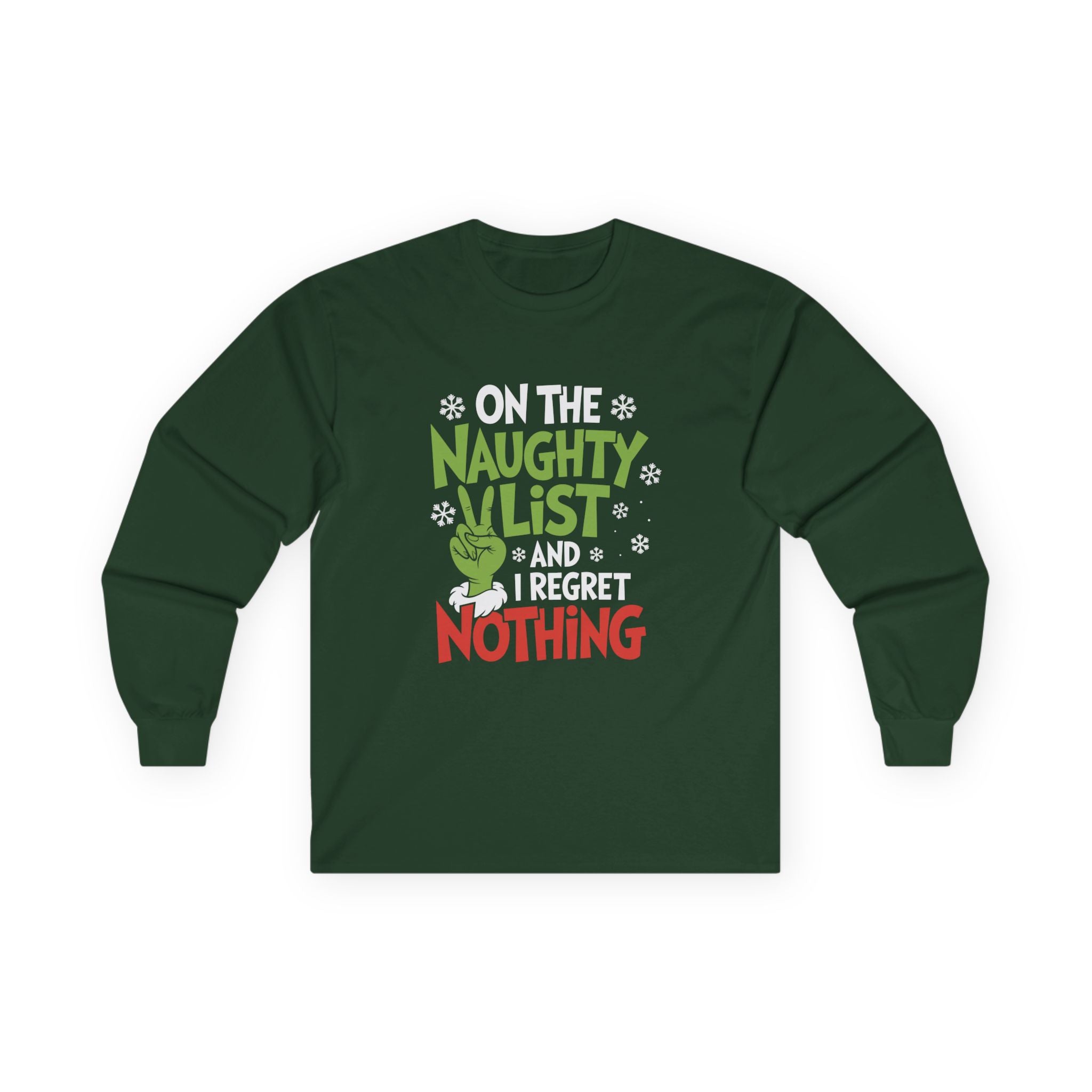 On The Naughty List Unisex Ultra Cotton Long Sleeve Tee