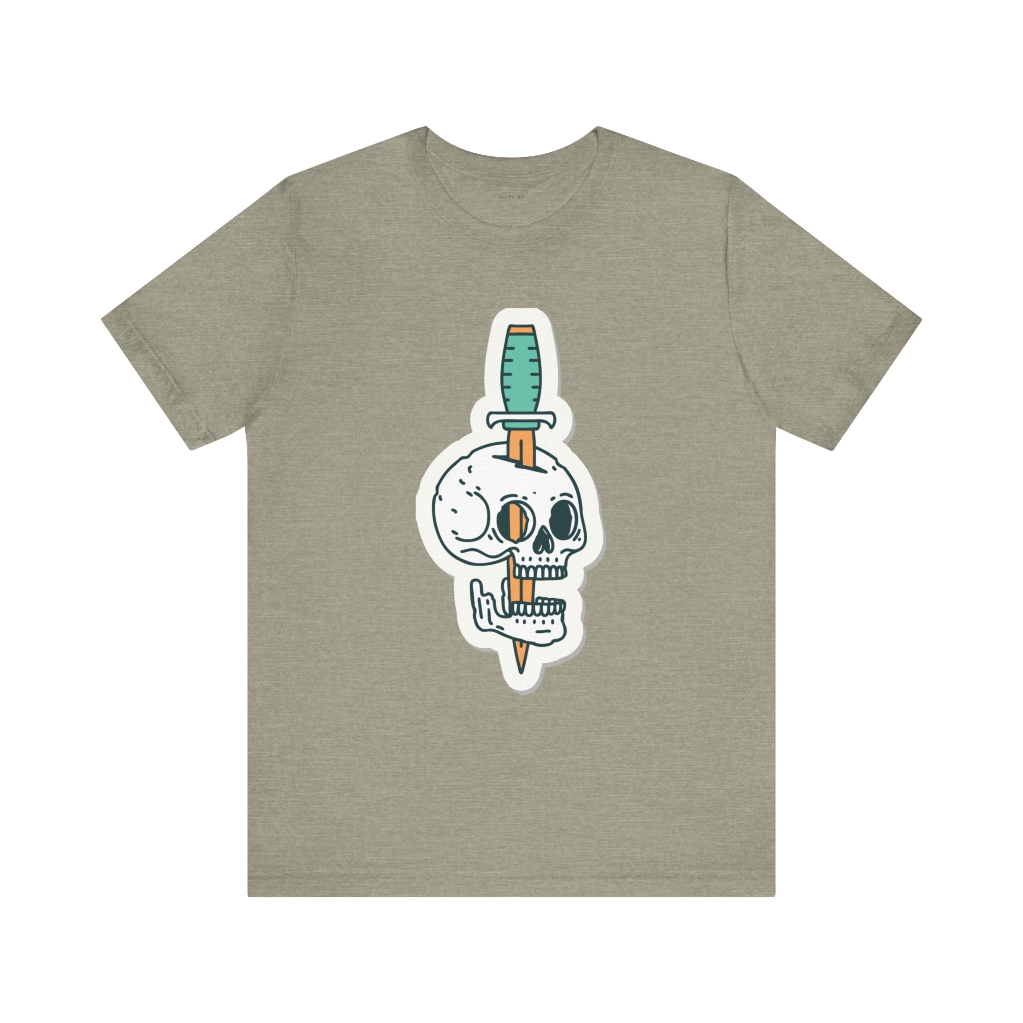 Skull dagger - Unisex Jersey Short Sleeve Tee