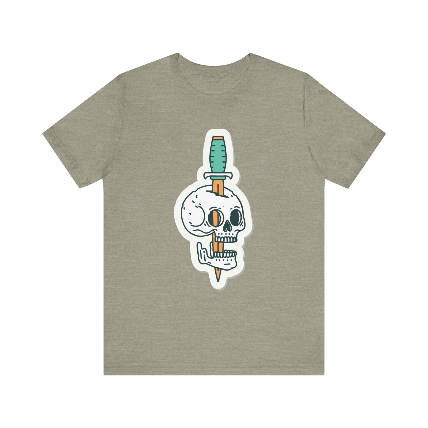 Skull dagger - Unisex Jersey Short Sleeve Tee