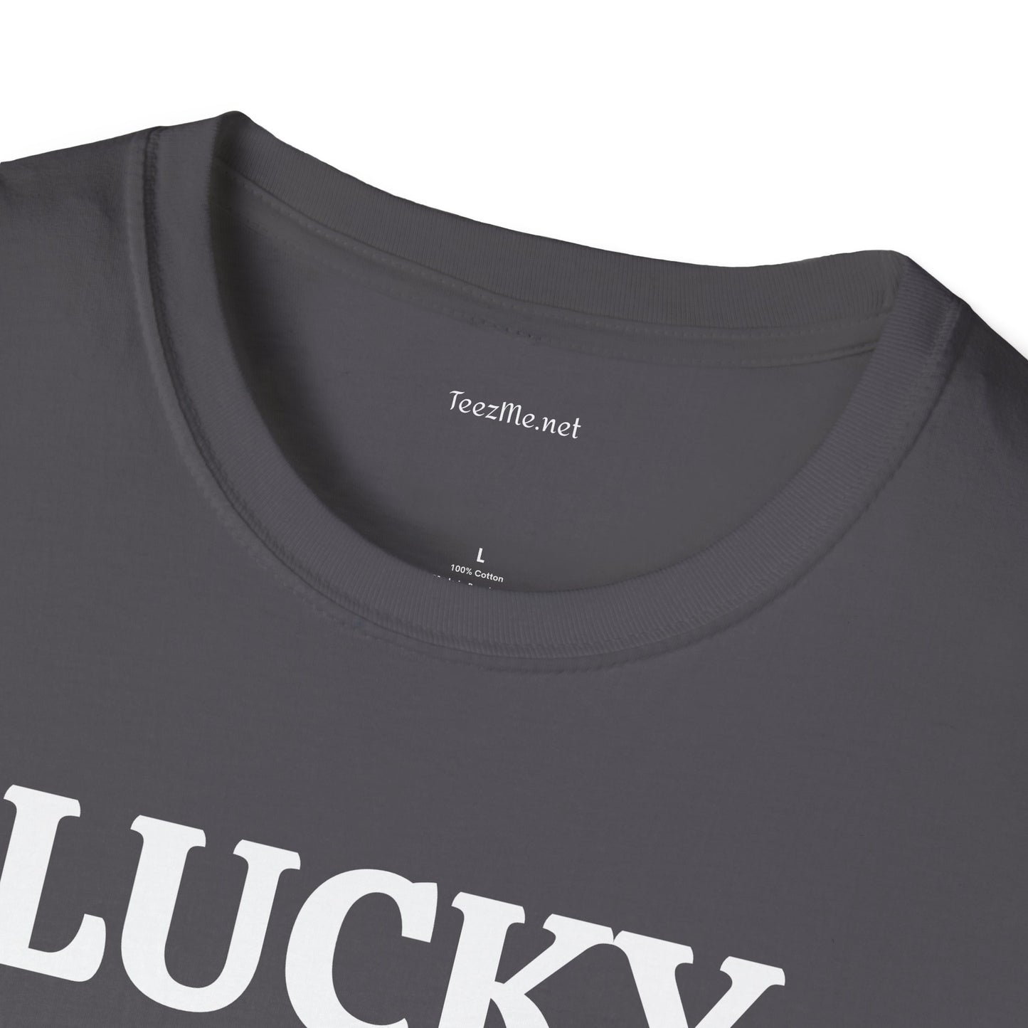 LUCKY ME - Unisex Softstyle T-Shirt 100% Cotton Graphic