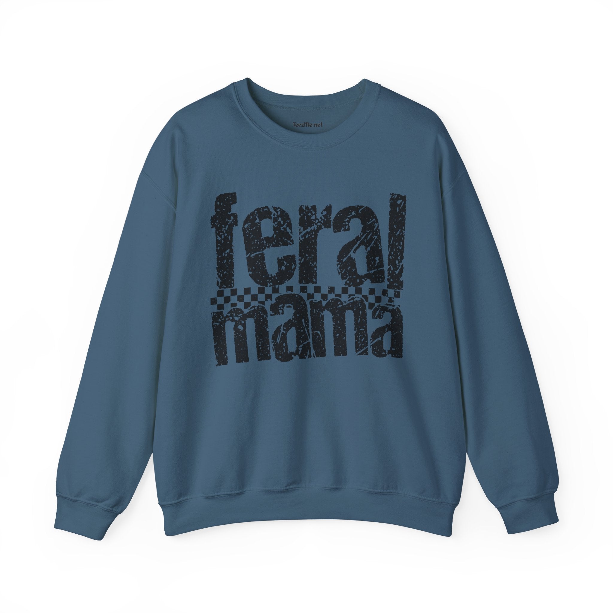 Feral Mama Unisex Heavy Blend™ Crewneck Sweatshirt Graphic