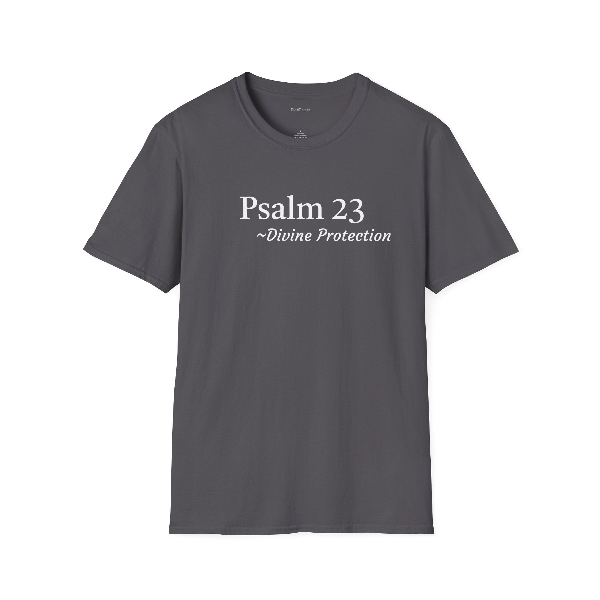 Psalm 23 - Unisex Softstyle T-Shirt 100% Cotton Graphic