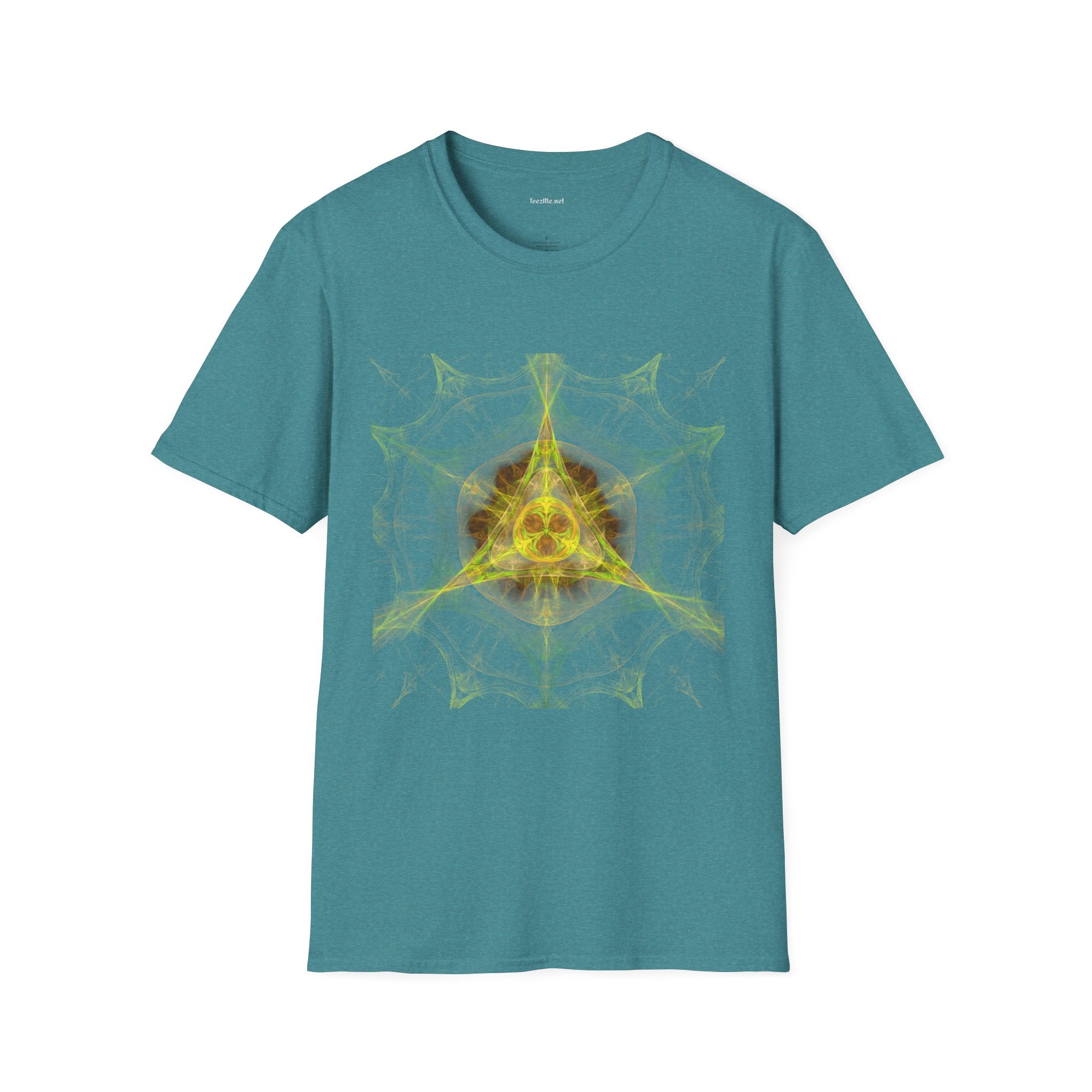 Magical Runic Sign for a Better Future - Unisex Softstyle T-Shirt 100% Cotton Graphic