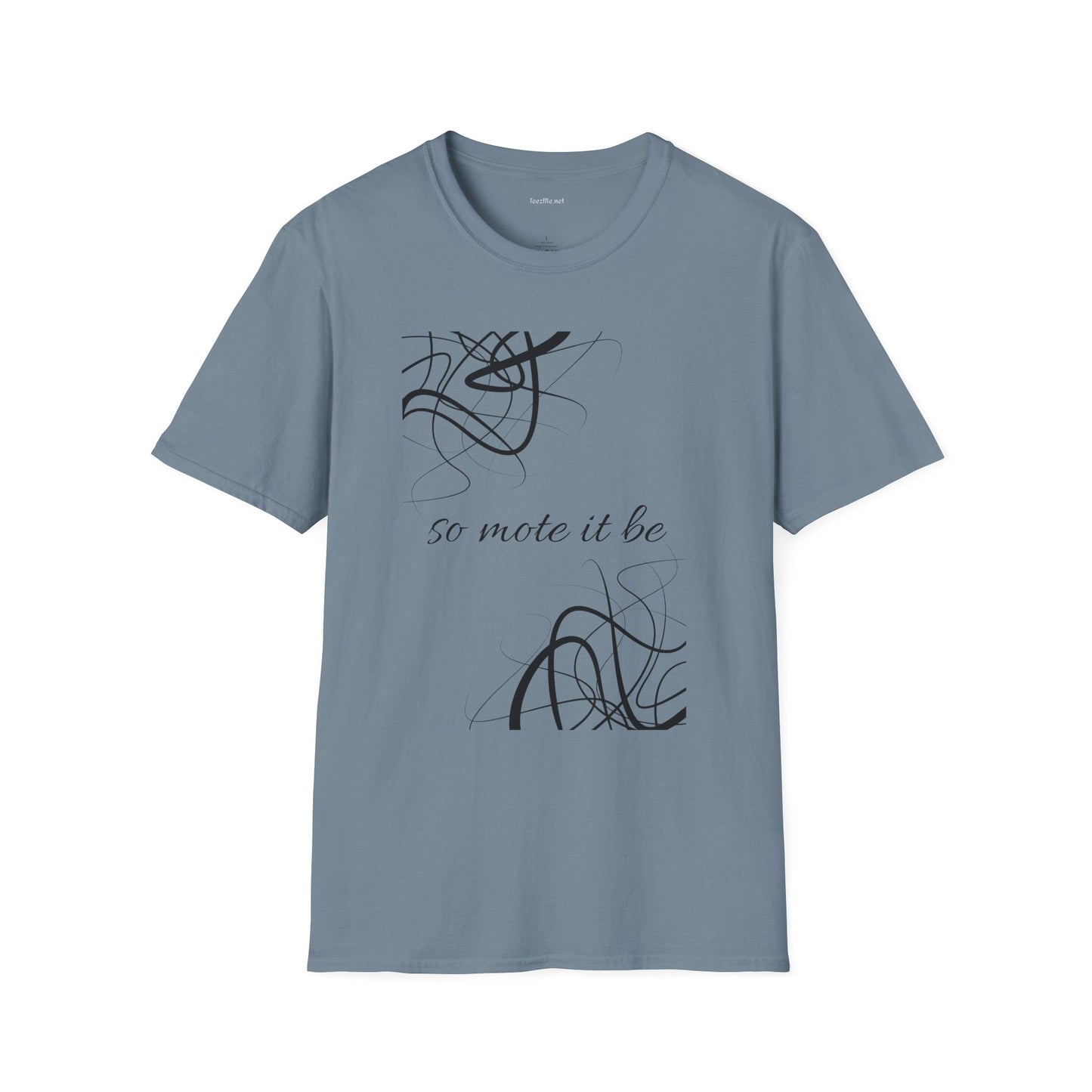 So mote it be - Unisex Softstyle T-Shirt 100% Cotton Graphic