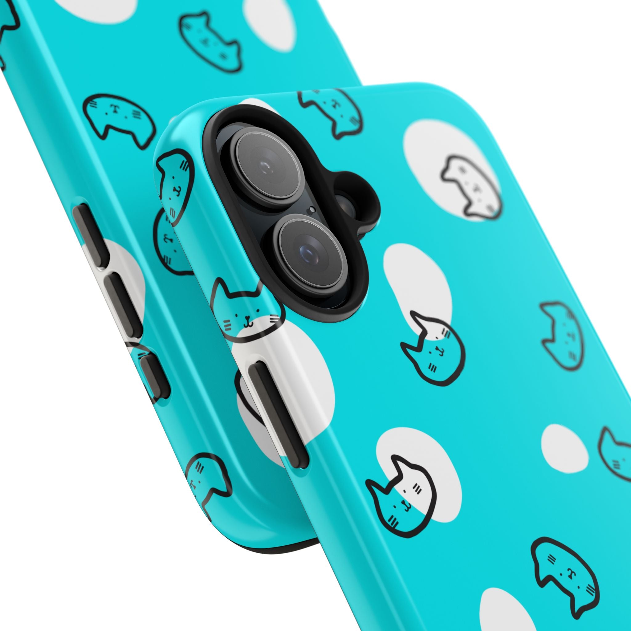 Cute Cat Pattern Cell Phone Case Tough Phone Cases