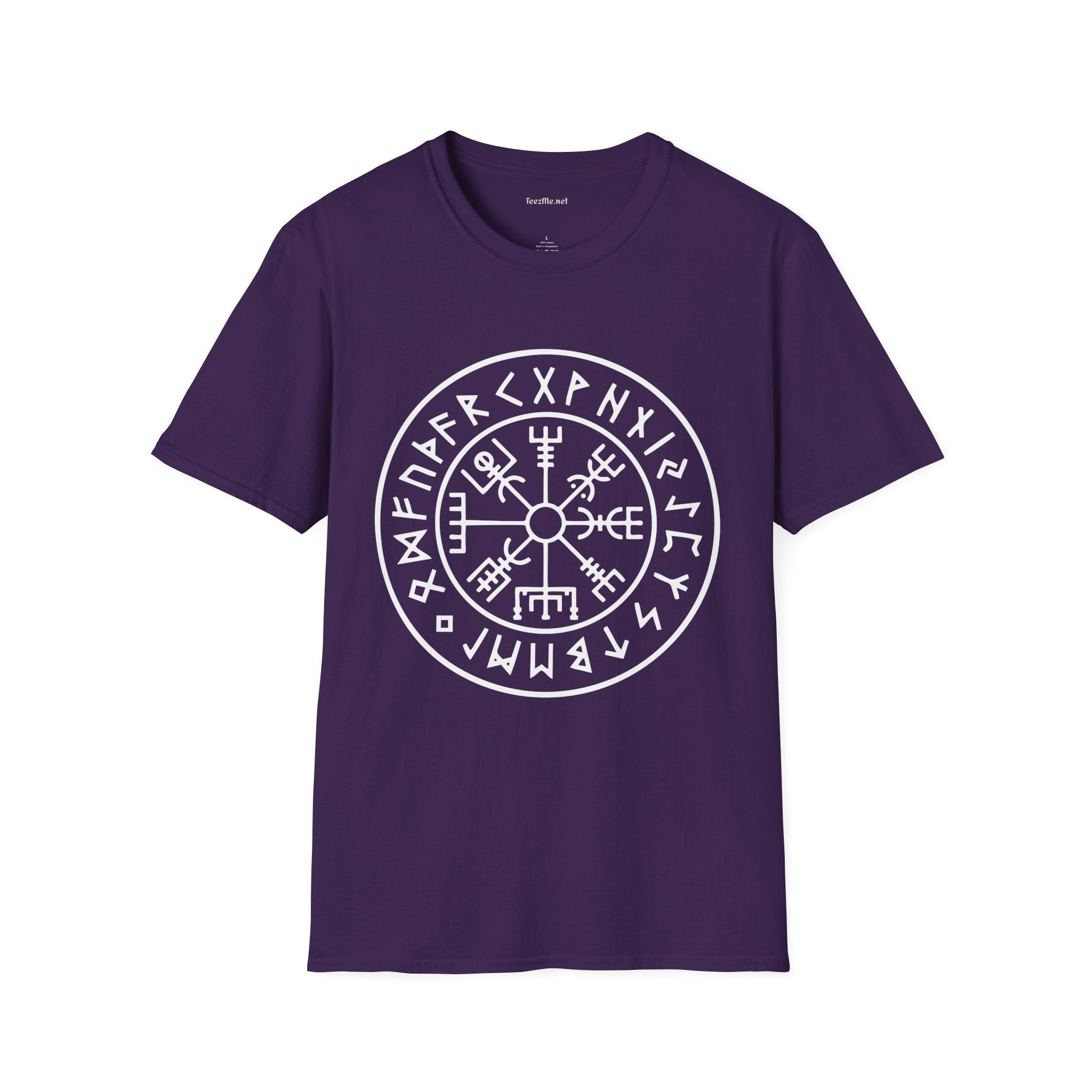 Viking Compass 01  Unisex Softstyle T-Shirt 100% Cotton