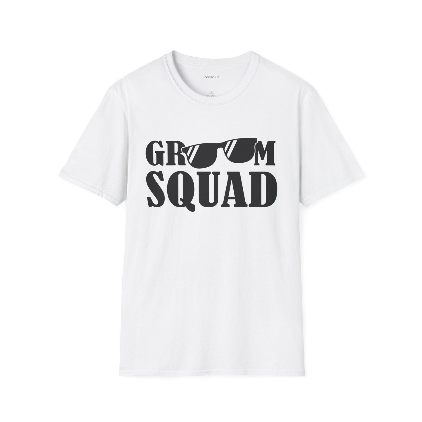 Groom Squad Unisex Softstyle T-Shirt 100% Cotton Graphic Bridal Party