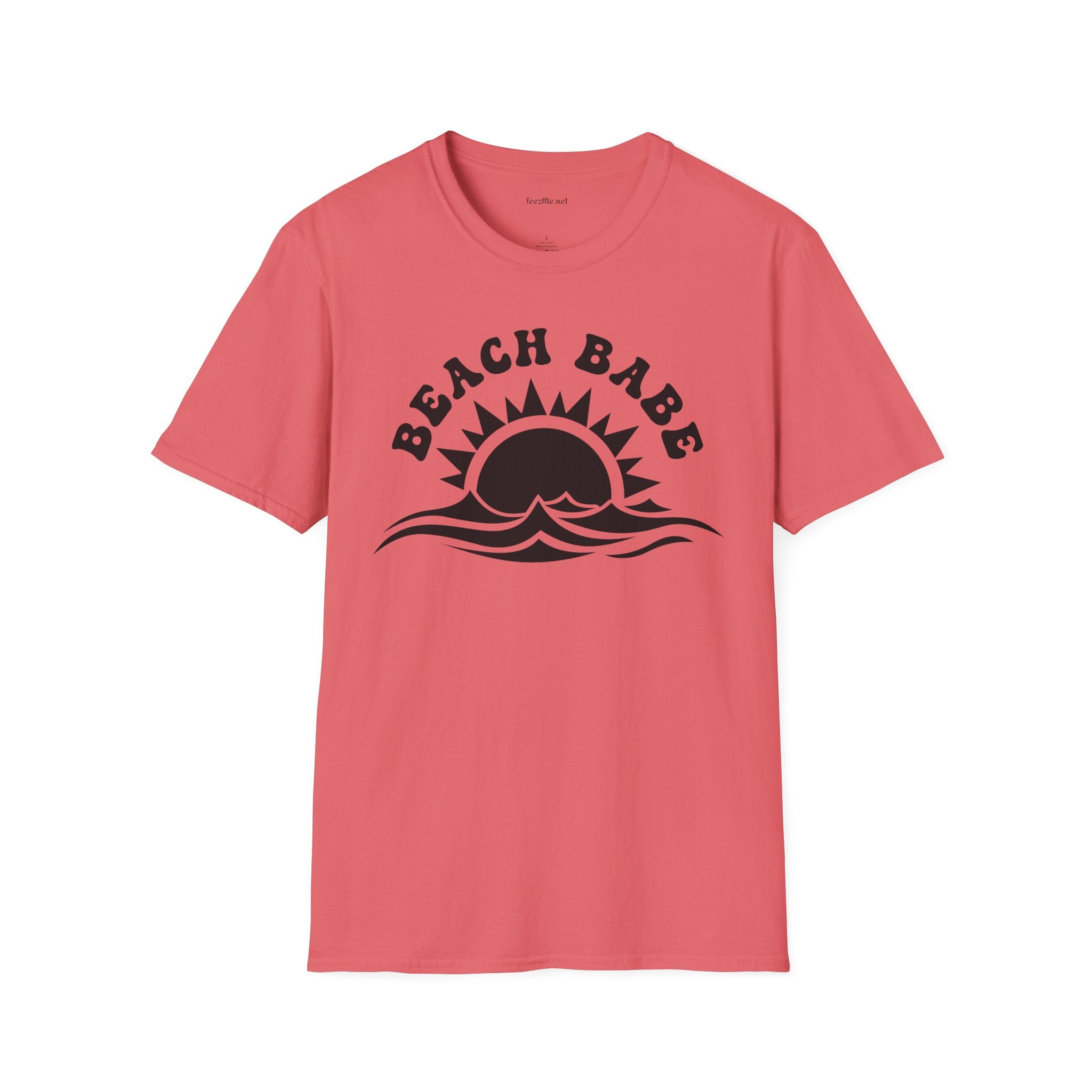 Beach Babe 02 Unisex Softstyle T-Shirt 100% Cotton Graphic