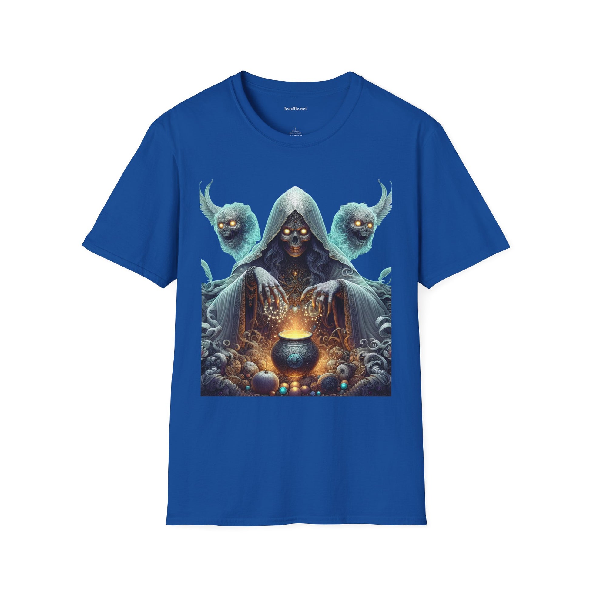 Anime Witch (4) Unisex Softstyle T-Shirt 100% Cotton Graphic