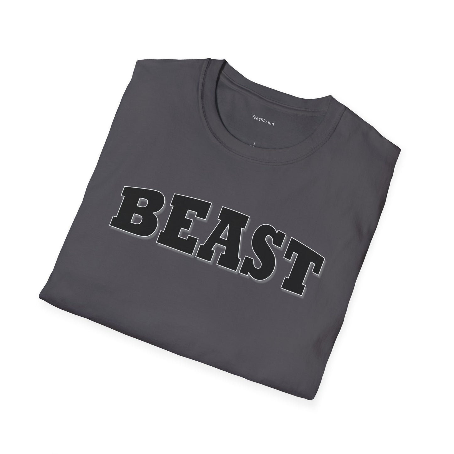 BEAST - Unisex Softstyle T-Shirt 100% Cotton Graphic