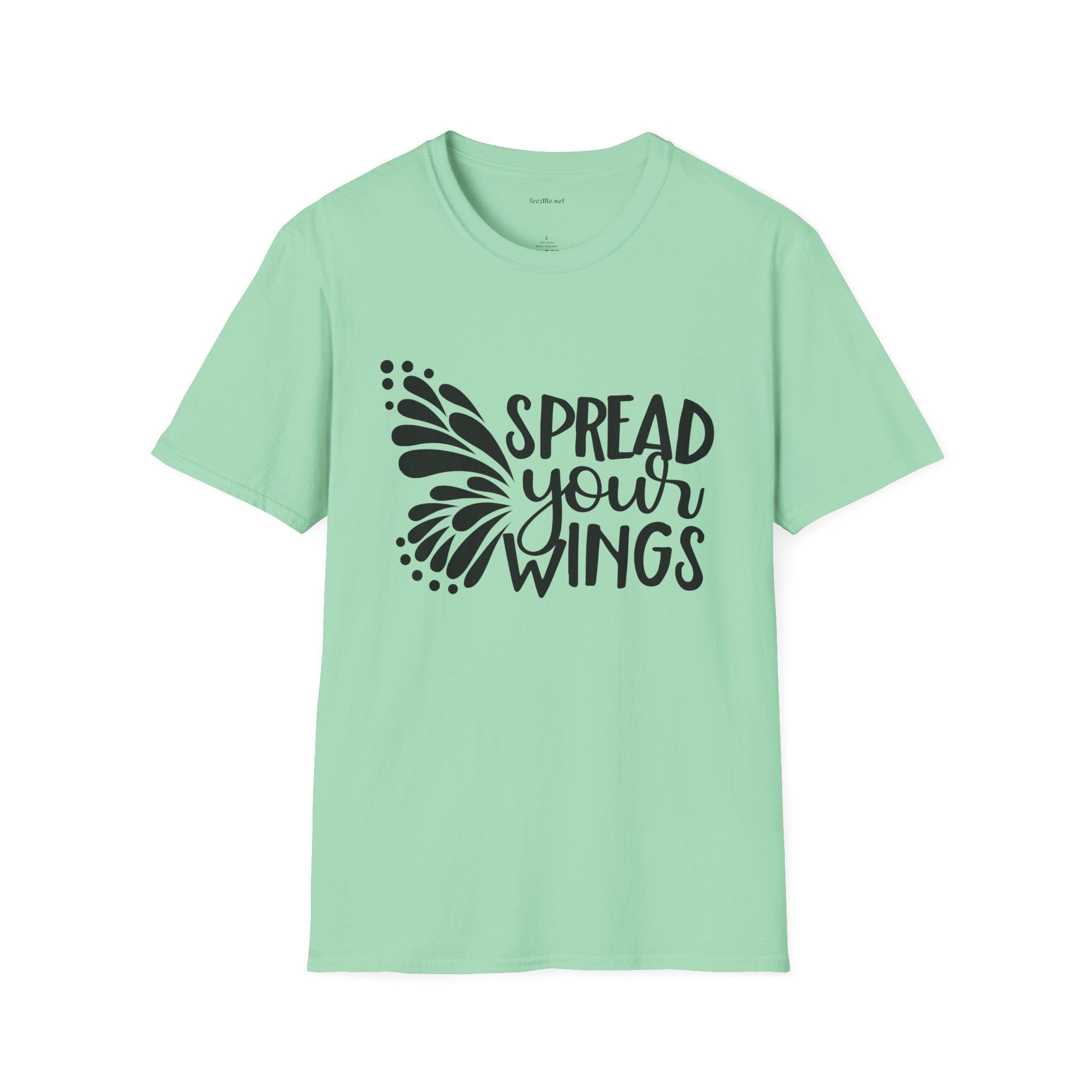 Spread Your Wings T-Shirt — Inspirational Women’s Motivational Tee