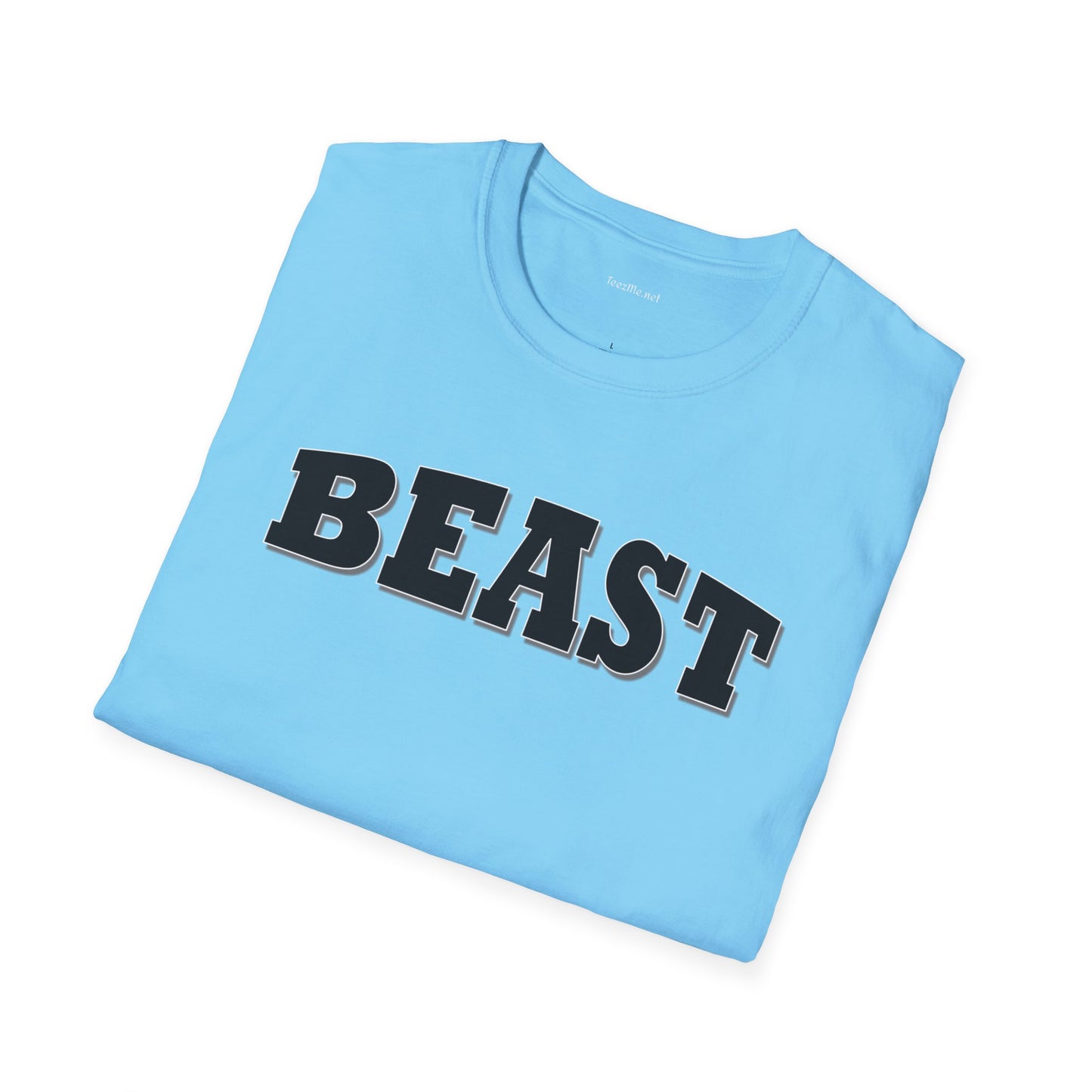 BEAST - Unisex Softstyle T-Shirt 100% Cotton Graphic