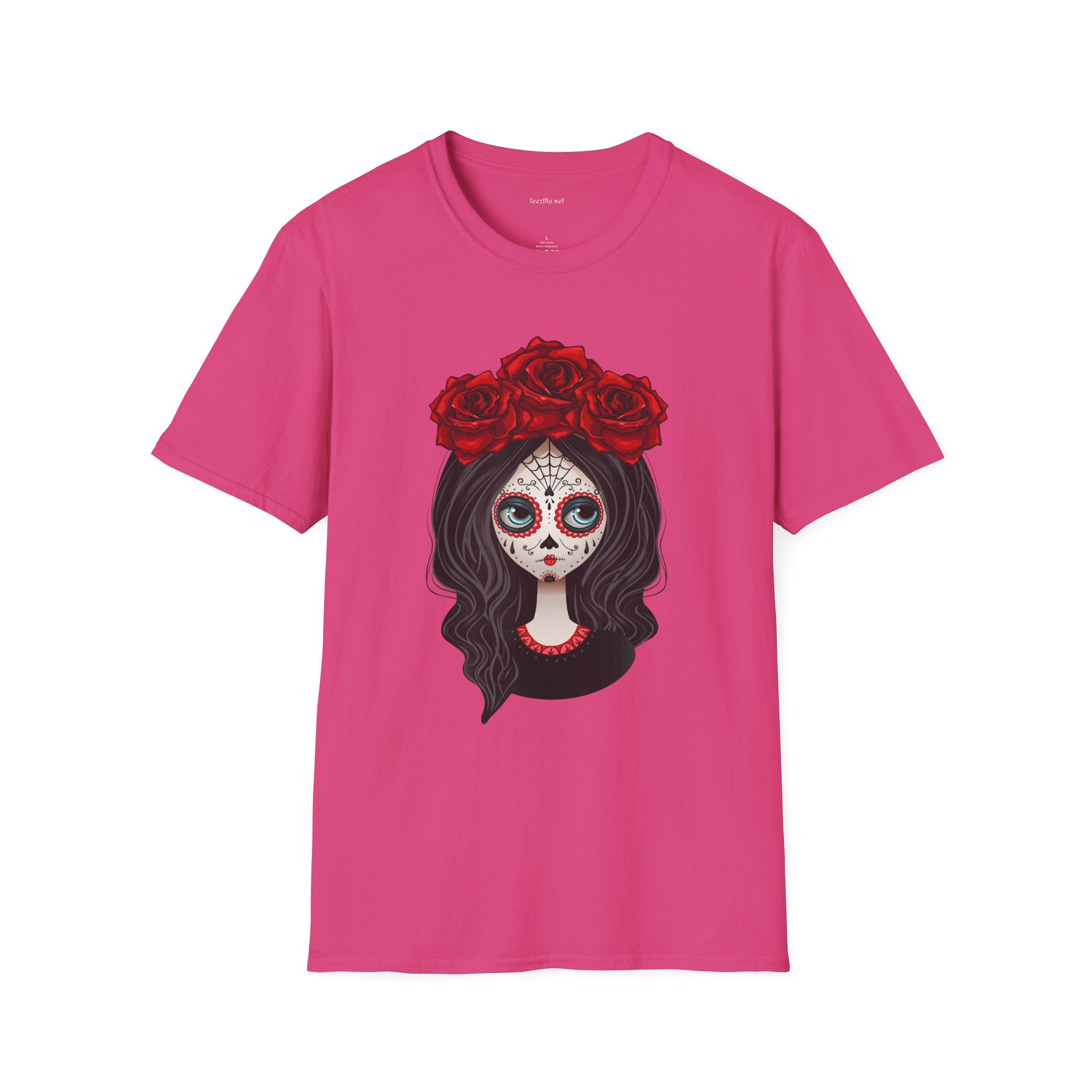 Zombie Girl - Unisex Softstyle T-Shirt 100% Cotton Graphic