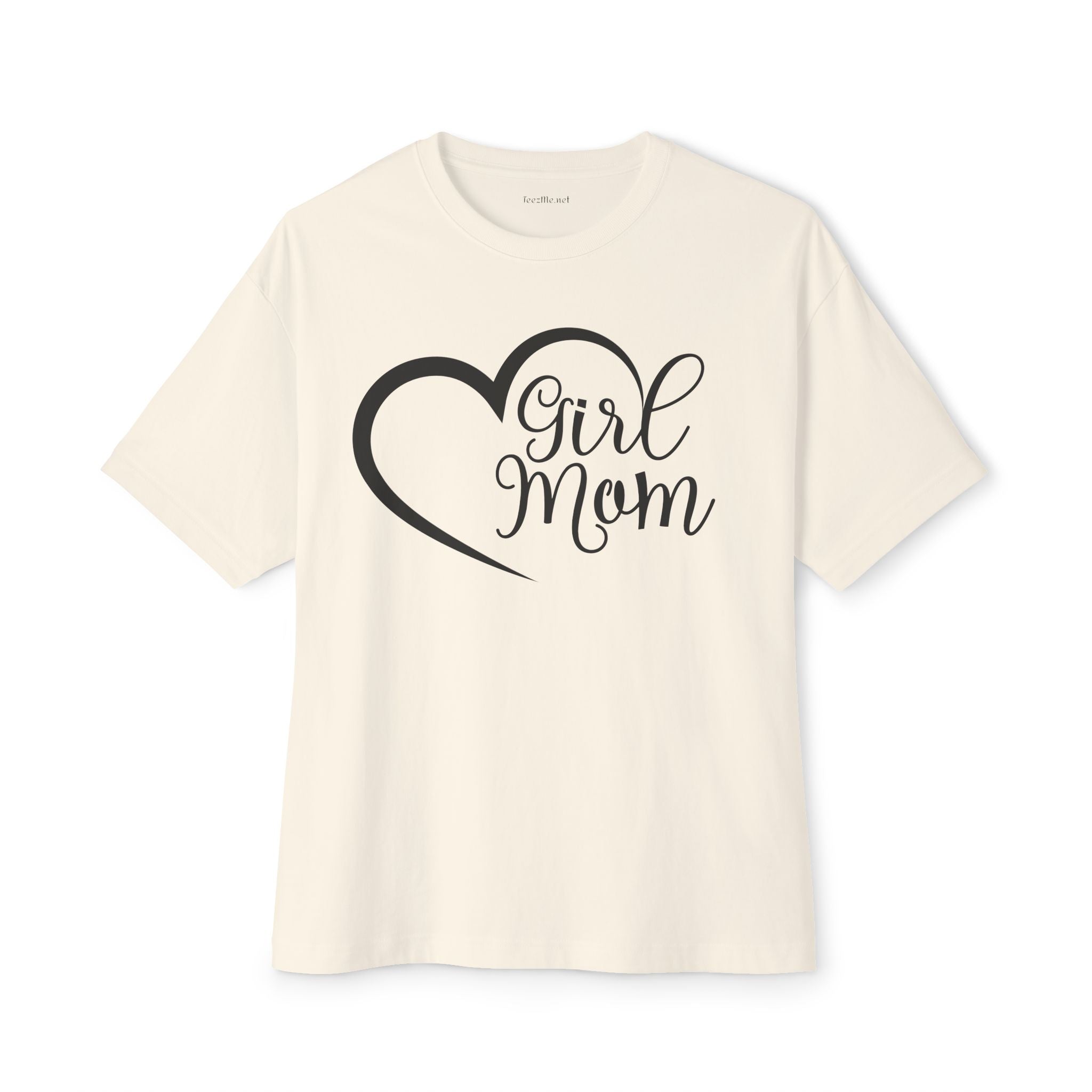 Girl Mom Unisex Oversized Boxy Tee