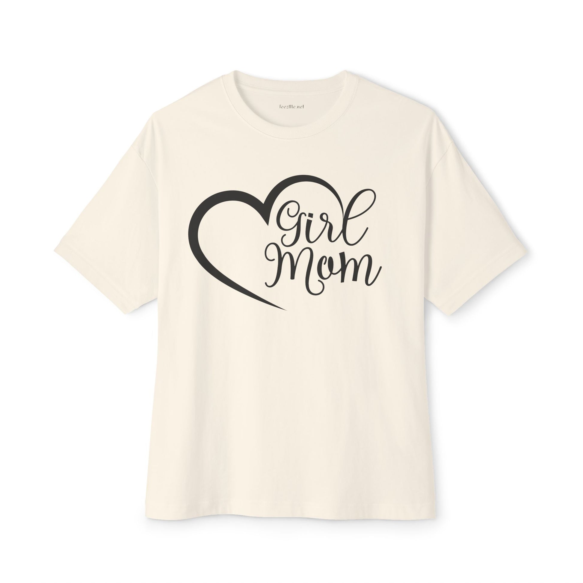 Girl Mom Unisex Oversized Boxy Tee
