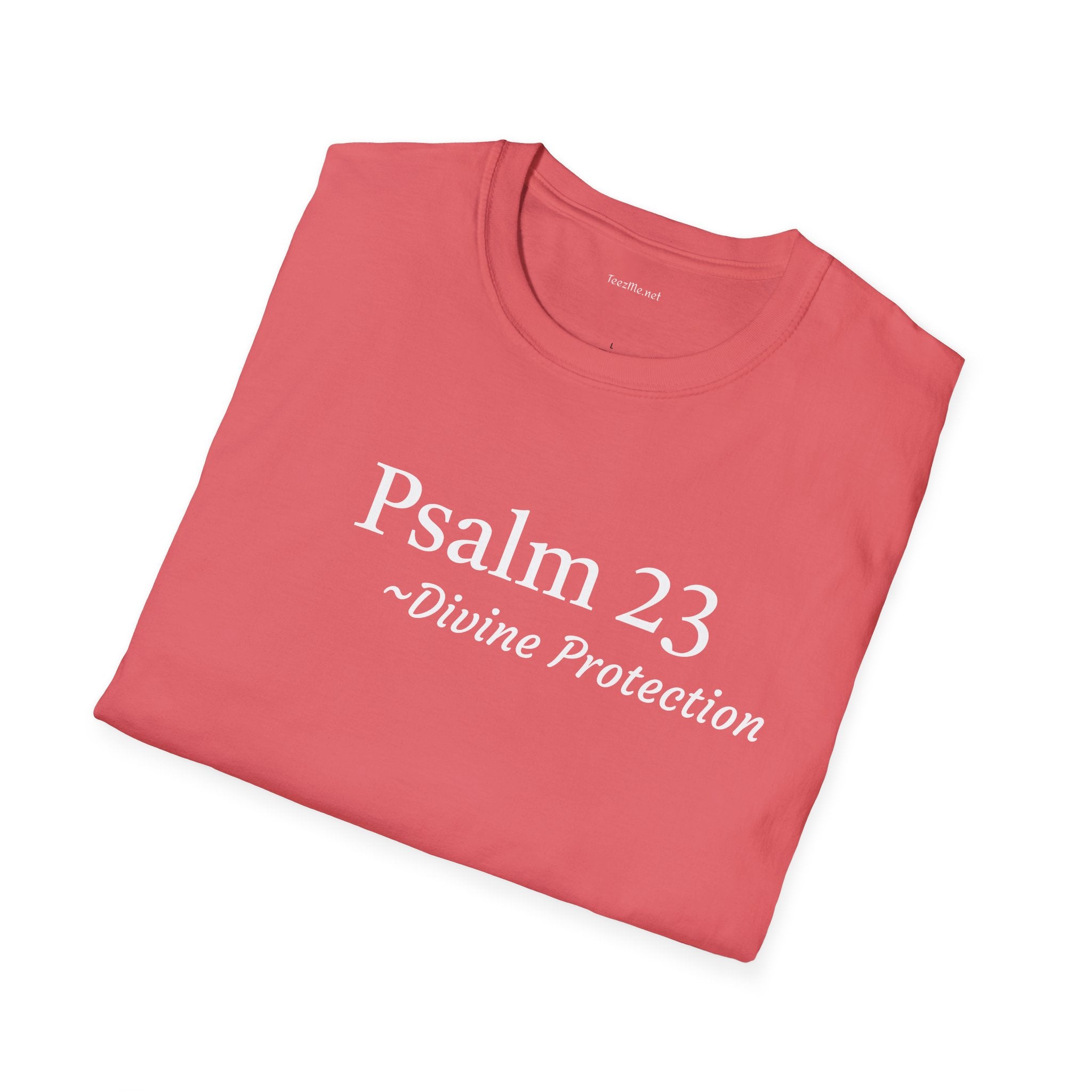 Psalm 23 - Unisex Softstyle T-Shirt 100% Cotton Graphic