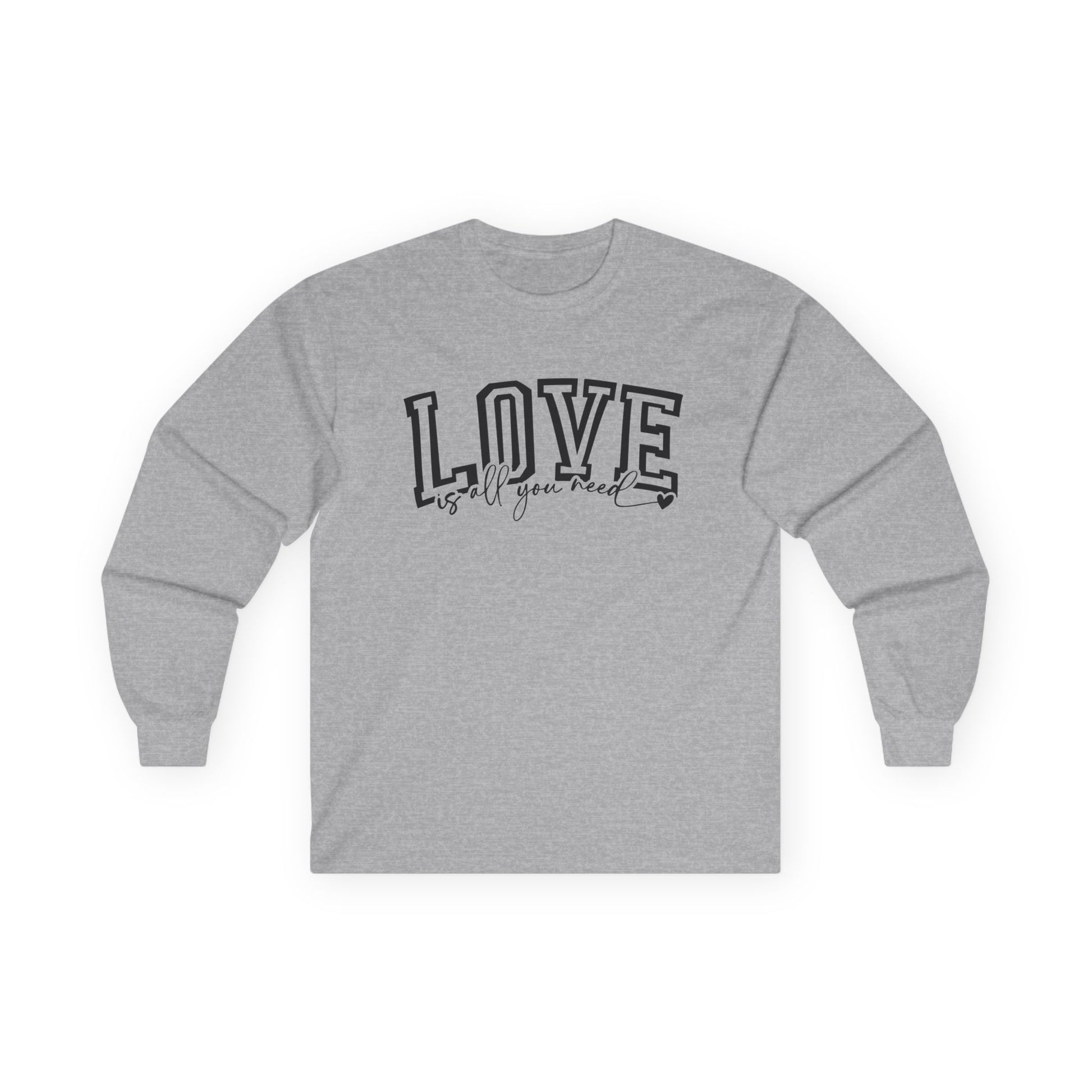 Love is All You Need Tie-dye Unisex Ultra Cotton Long Sleeve Tee