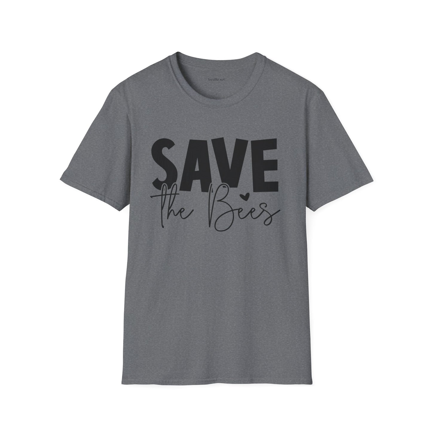 Save The Bees 03 Unisex Soft Style T-Shirt 100% Cotton Graphic