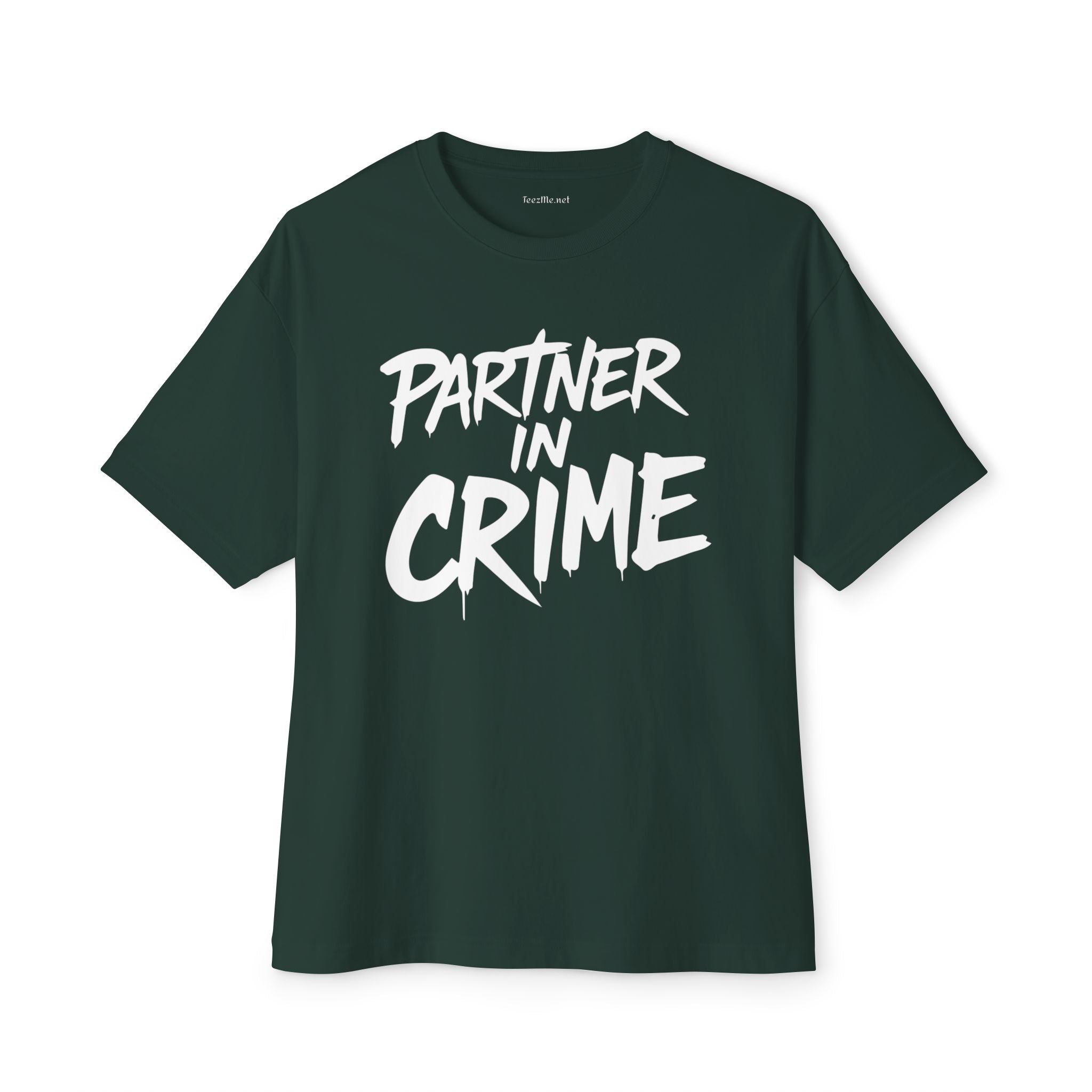 Partner in Crime Unisex Oversized Boxy Tee