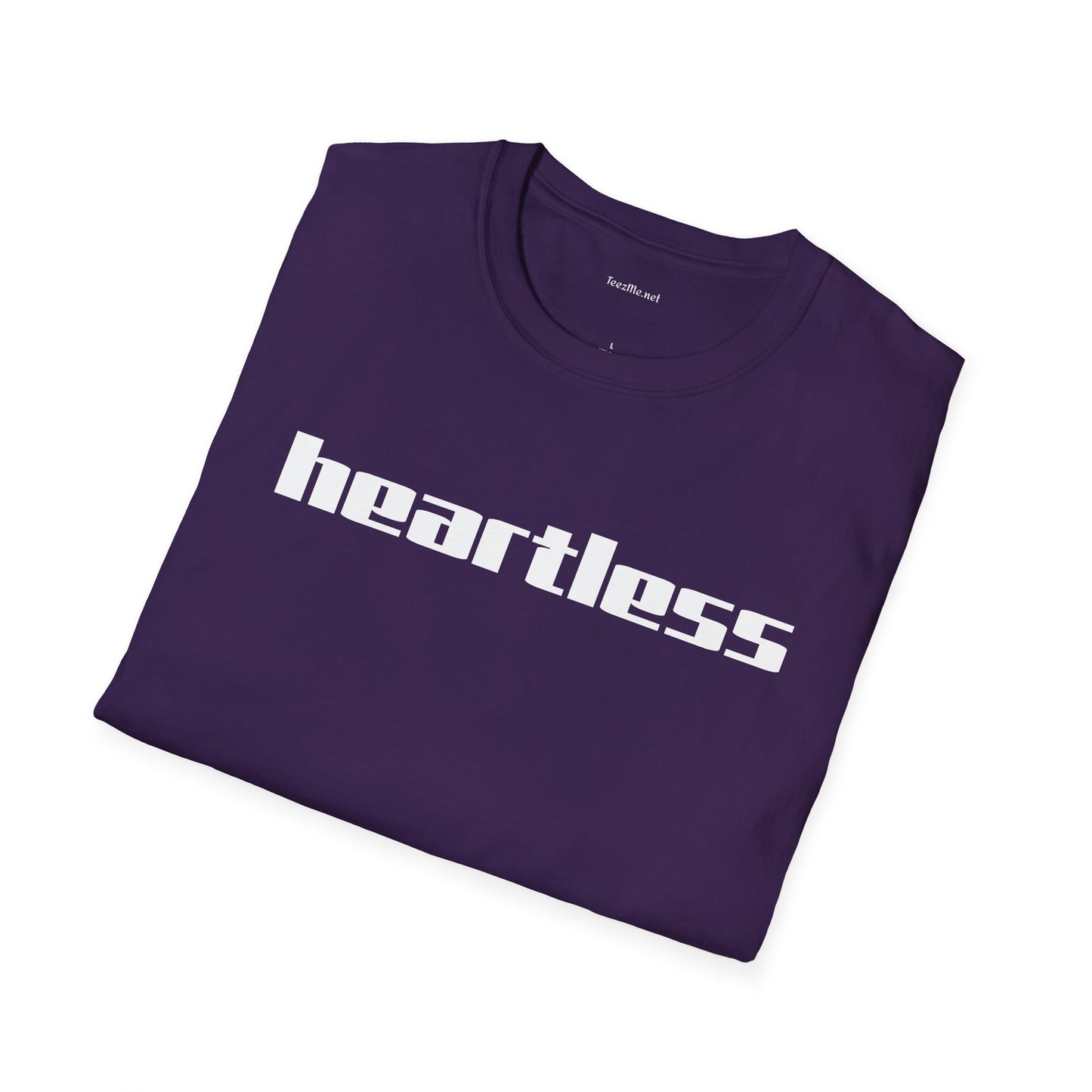 Heartless - Unisex Softstyle T-Shirt 100% Cotton Graphic