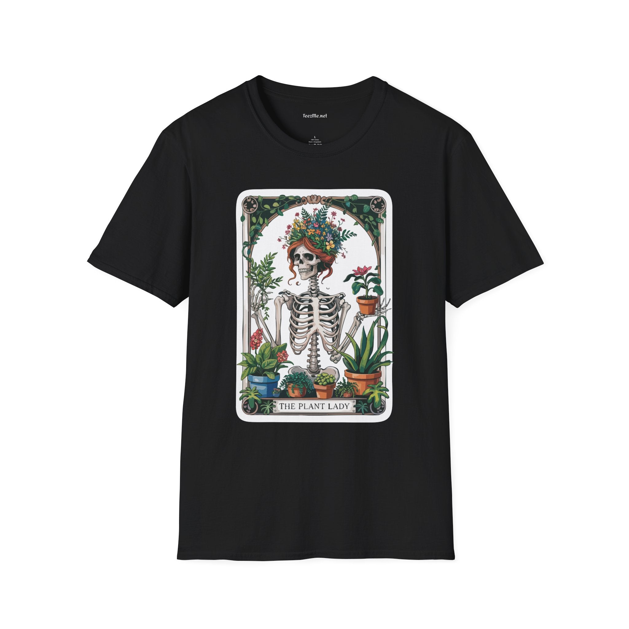 The Plant Lady Unisex Softstyle T-Shirt 100% Cotton Graphic