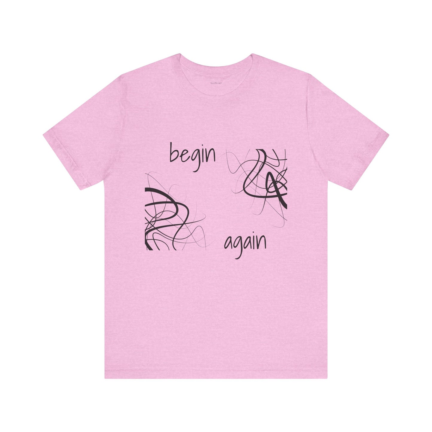 Begin Again - Unisex Jersey Short Sleeve Tee