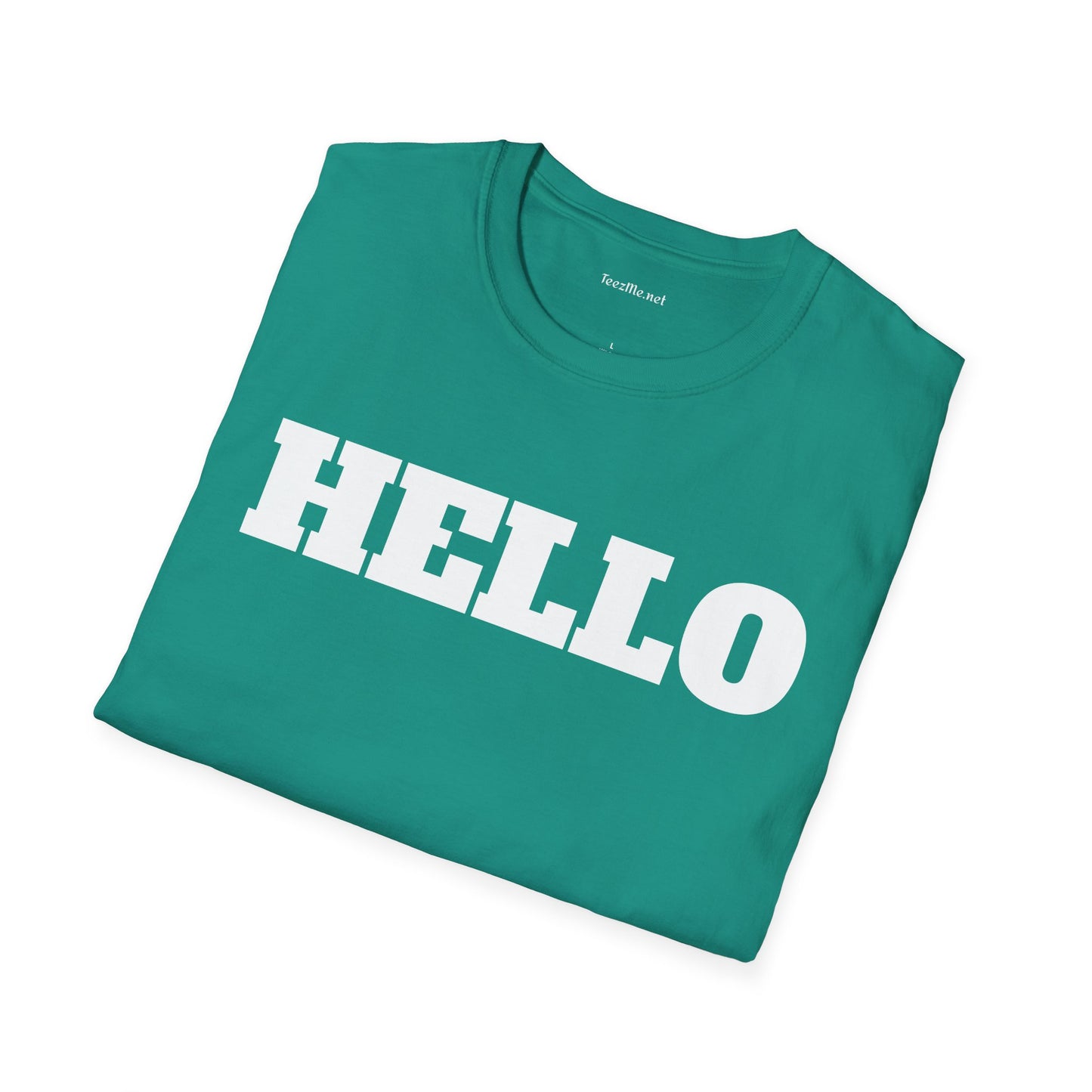 HELLO - Unisex Softstyle T-Shirt 100% Cotton Graphic