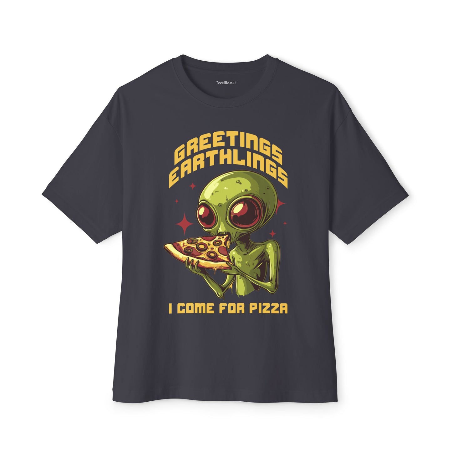 Greetings Earthlings Unisex Oversized Boxy Tee