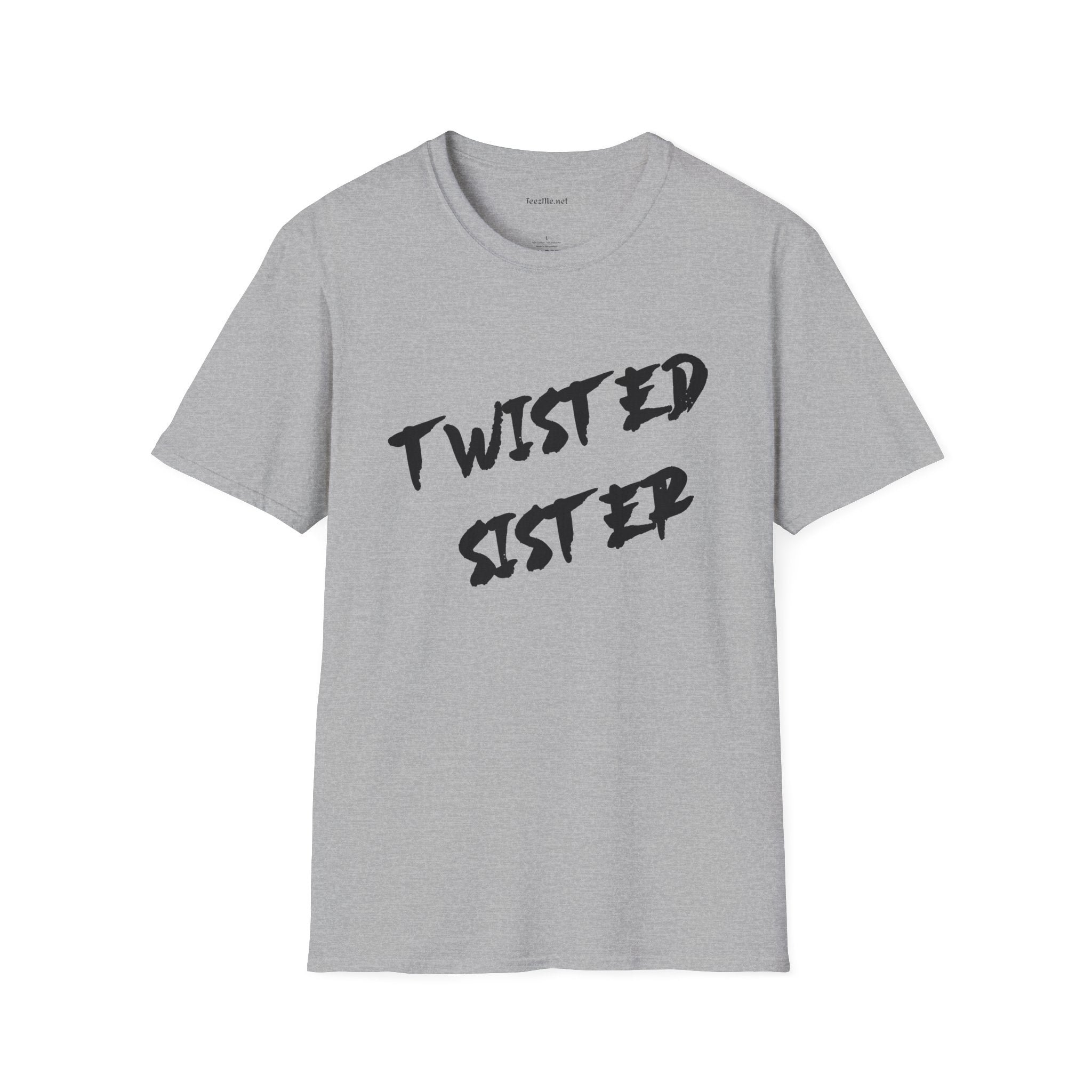 Twisted Sister 03 Unisex SoftStyle T-Shirt 100% Cotton