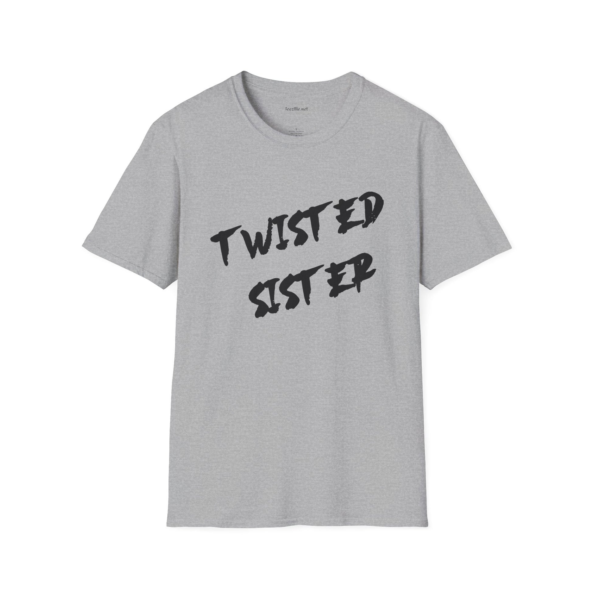 Twisted Sister 03 Unisex SoftStyle T-Shirt 100% Cotton