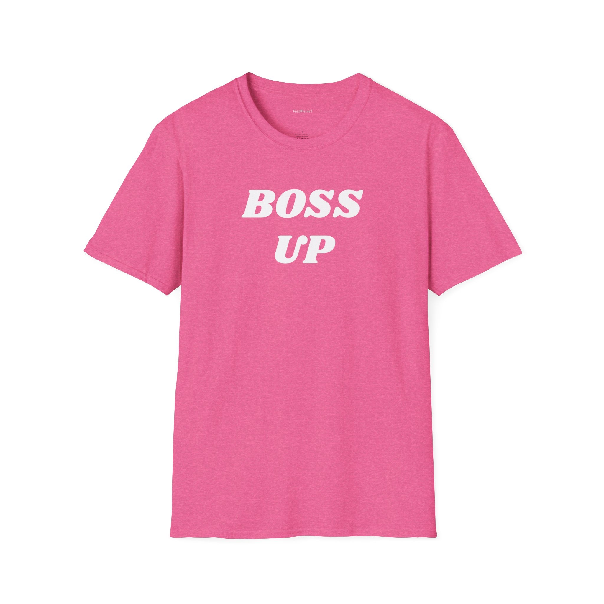 BOSS UP  - Unisex Softstyle T-Shirt 100% Cotton Graphic