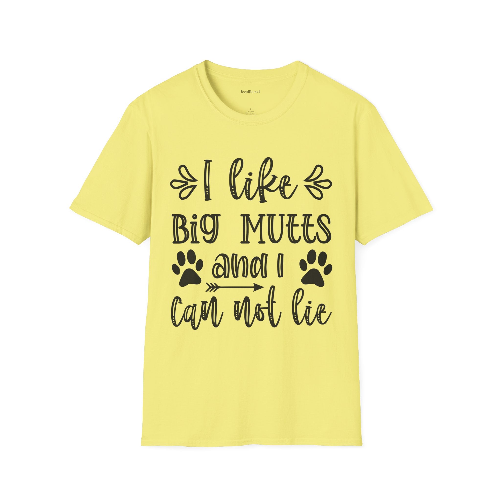 I Like Big Mutts And I Can Not Lie T-Shirt — Funny Dog Lover Tee