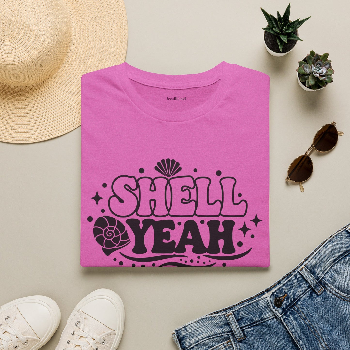 Shell Yeah 02 Unisex Softstyle T-Shirt 100% Cotton Graphic