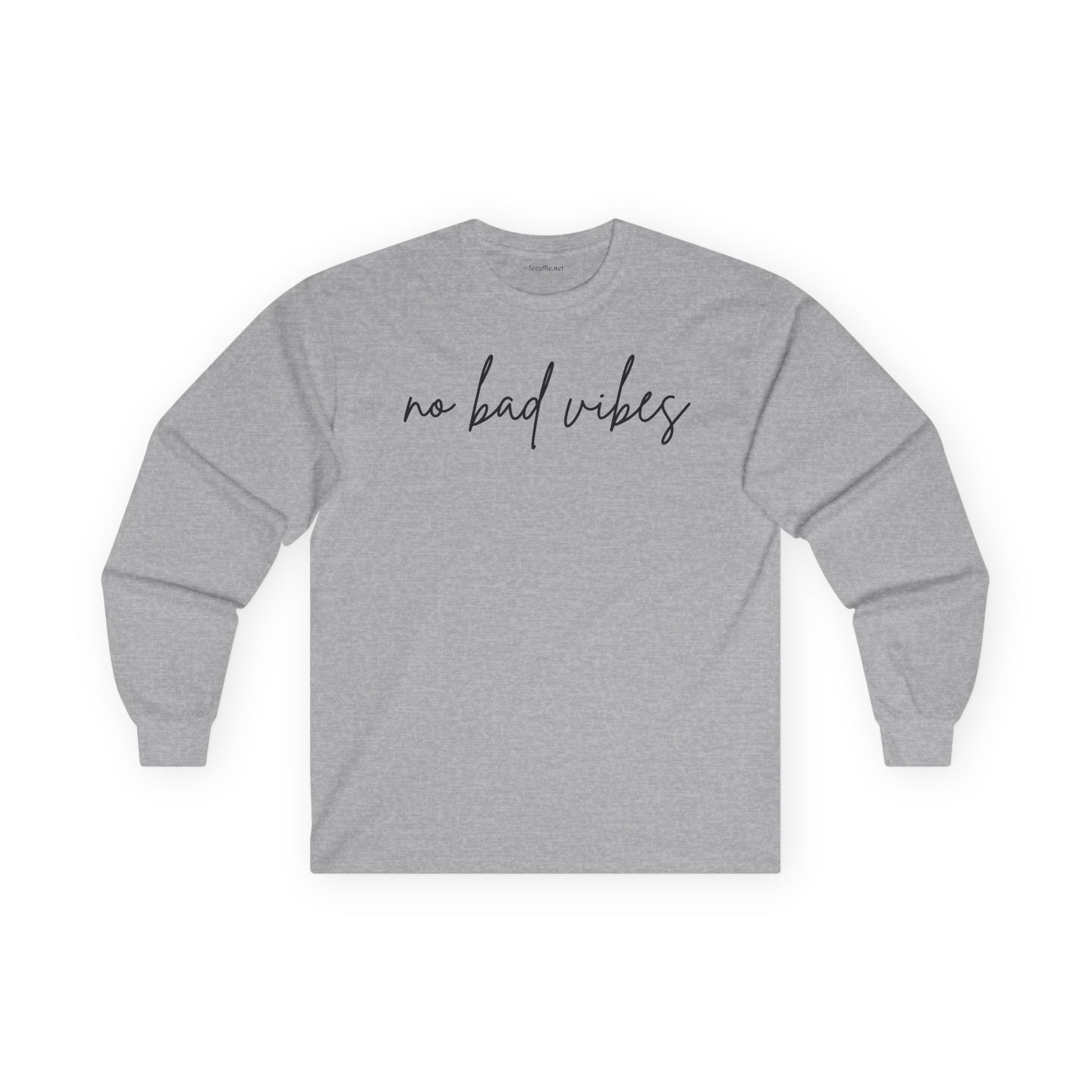 No Bad Vibes Long Sleeve Tee