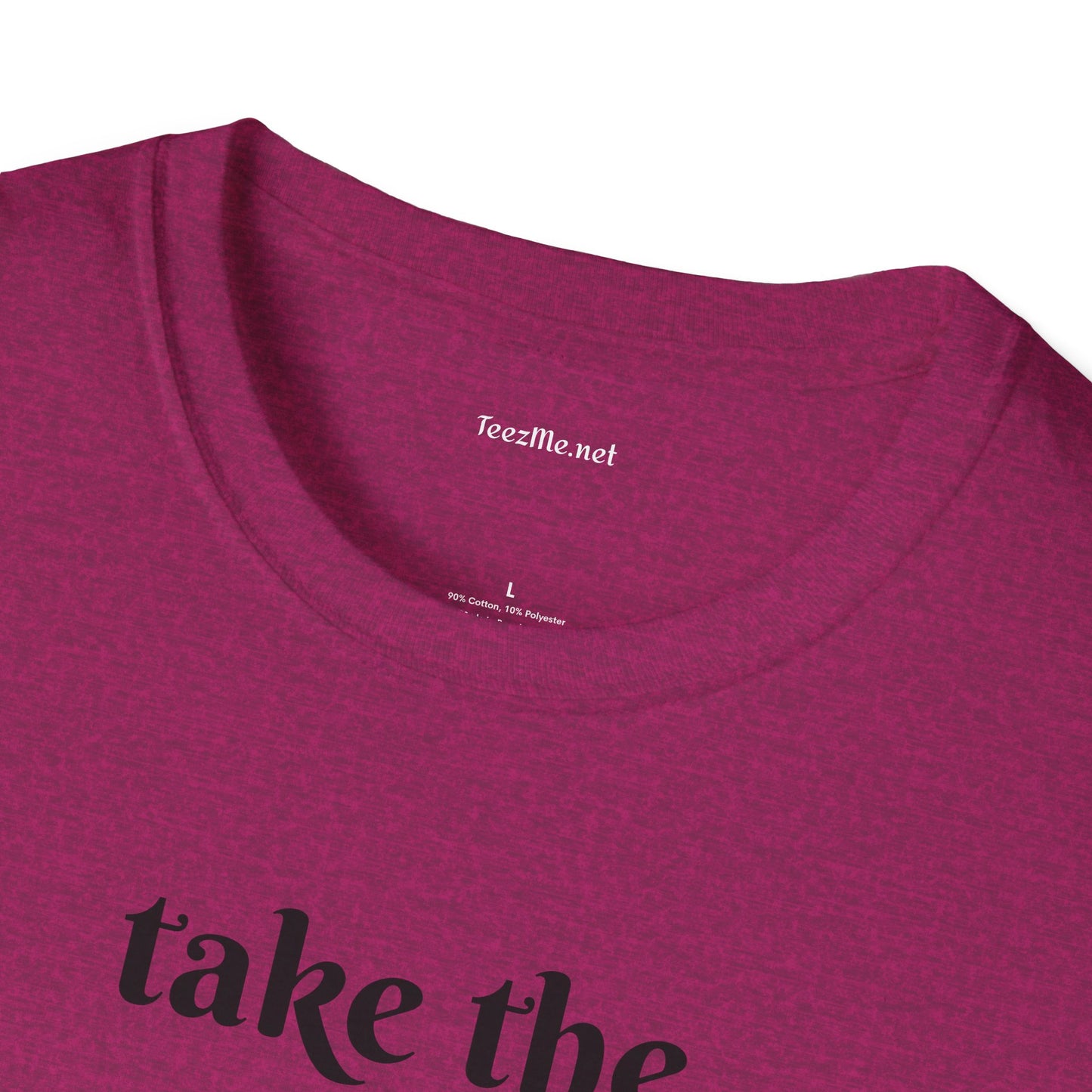 Take the scenic route- Unisex Softstyle T-Shirt 100% Cotton Graphic