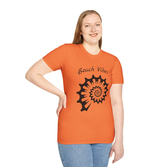 Beach Vibes - Unisex Softstyle T-Shirt 100% Cotton Graphic