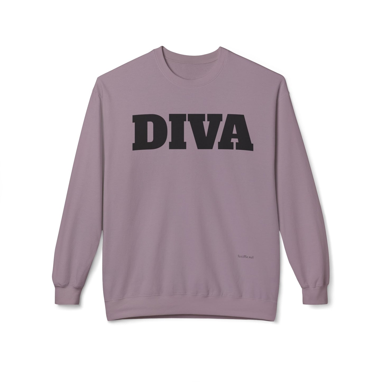 DIVA - Unisex Midweight Softstyle Fleece Crewneck Sweatshirt