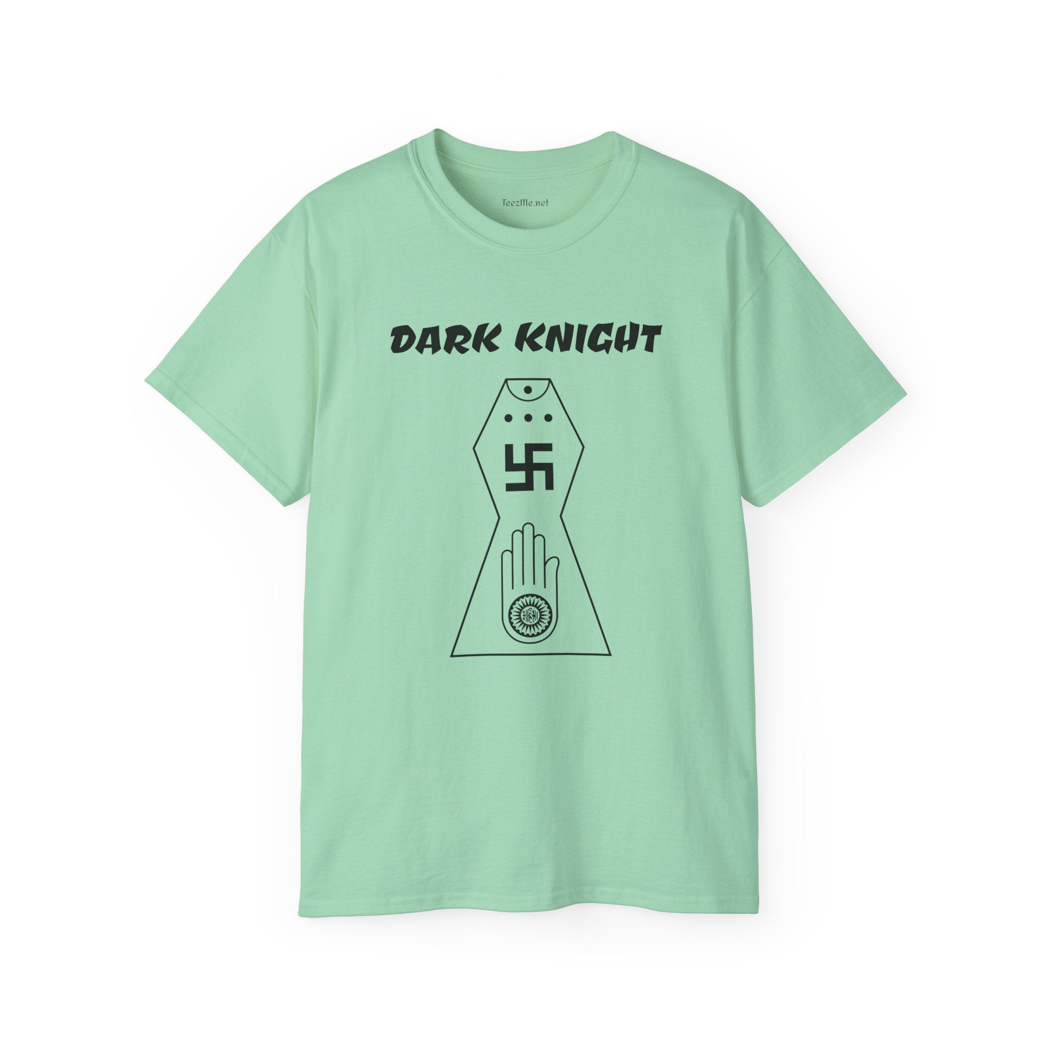 Dark Knight (Ahimsa)  - Unisex Ultra Cotton Tee 100% Cotton Graphic